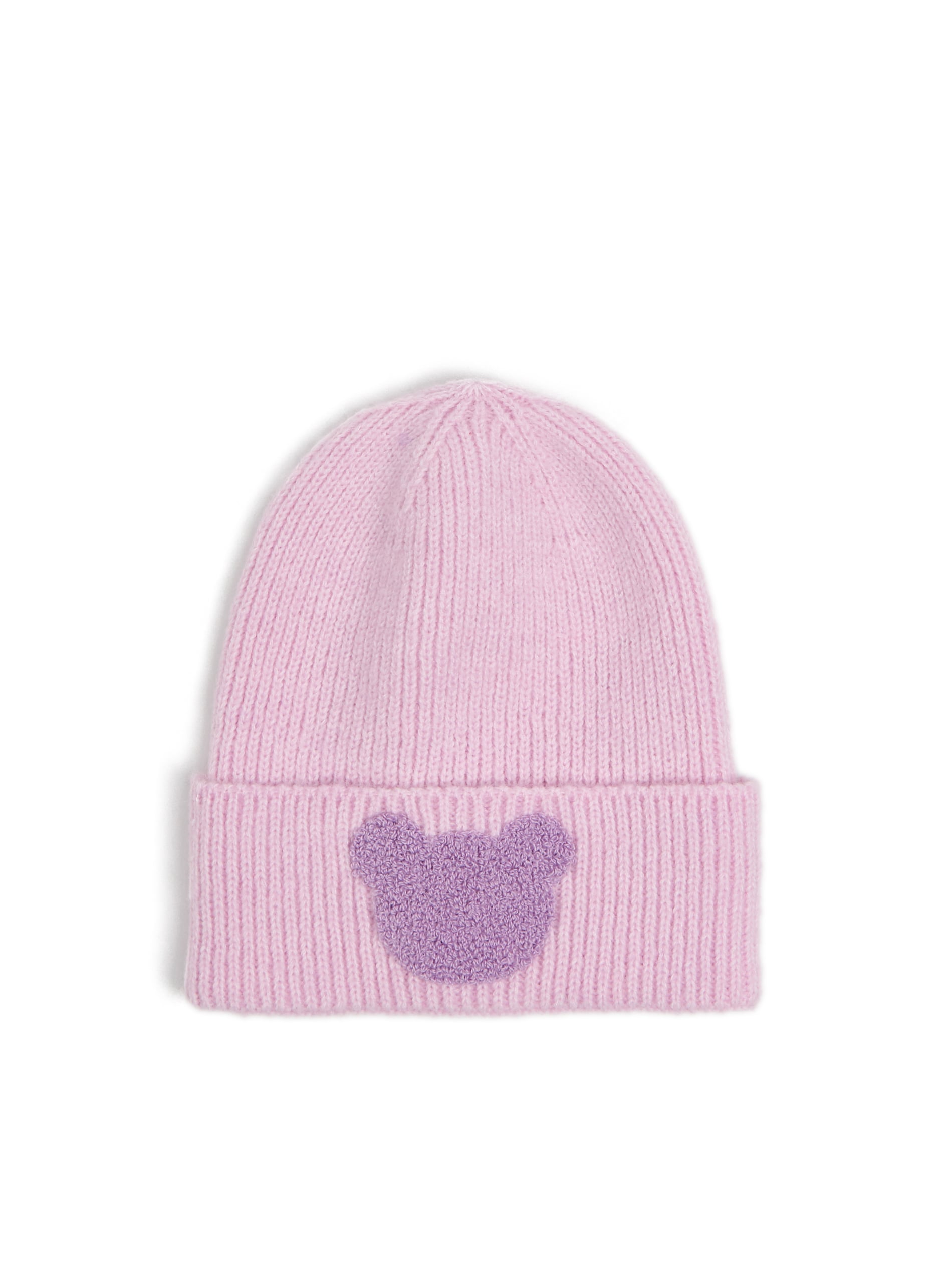 Cropp - Beanie sapka rávarrásokkal - rózsaszín termék 2. képe