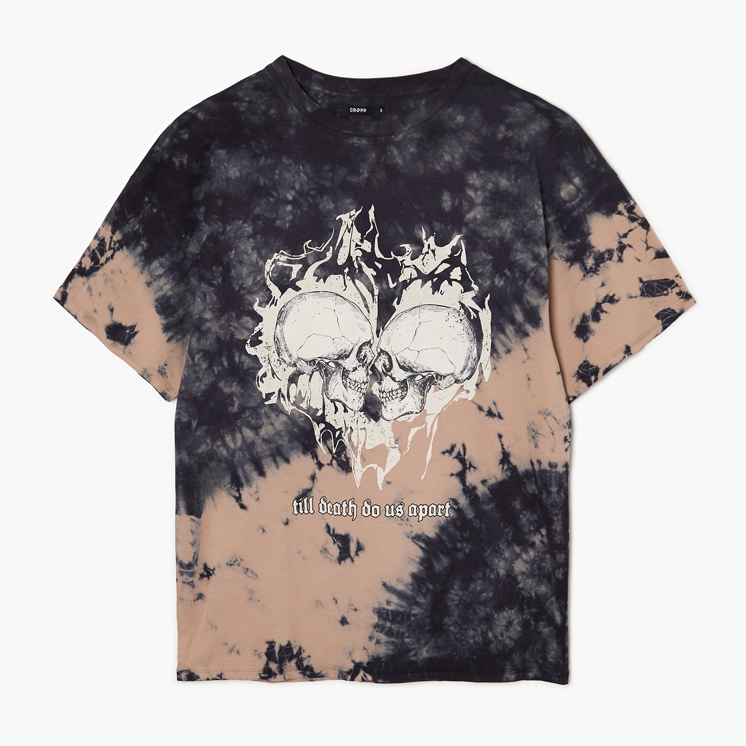 Levně Cropp - Oversize tričko - Vícebarevná