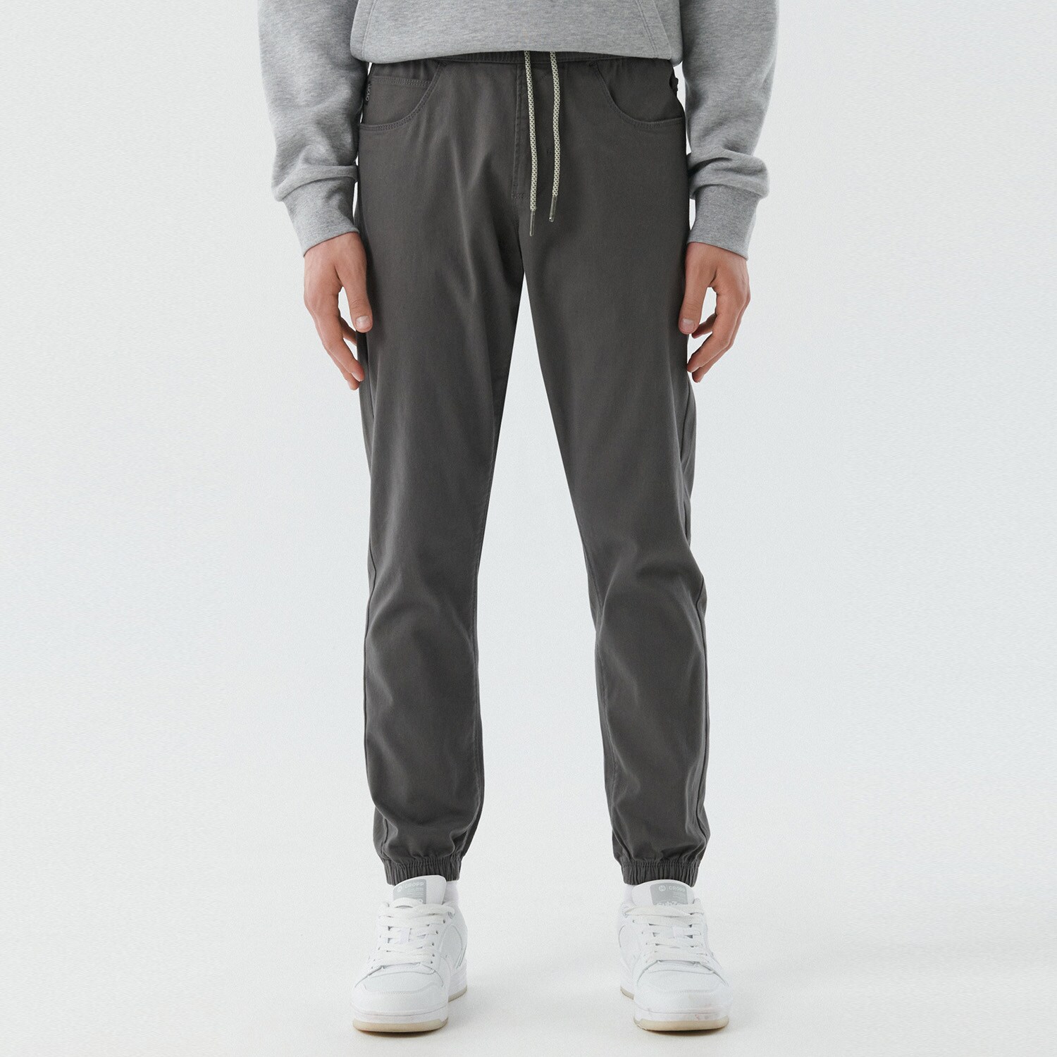 Cropp - pantaloni - gri