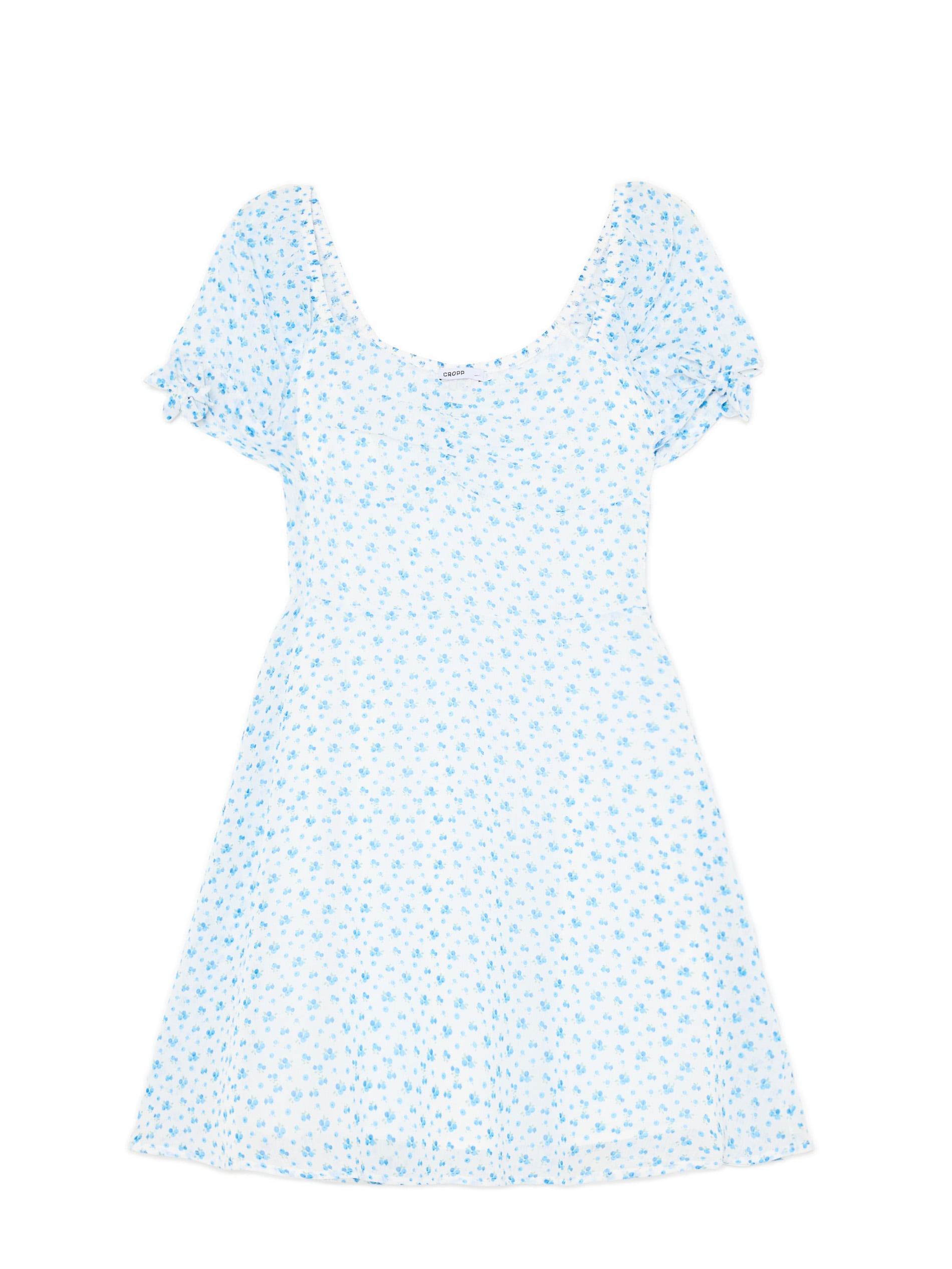 Cropp - Virágos mini ruha - cream termék 2. képe