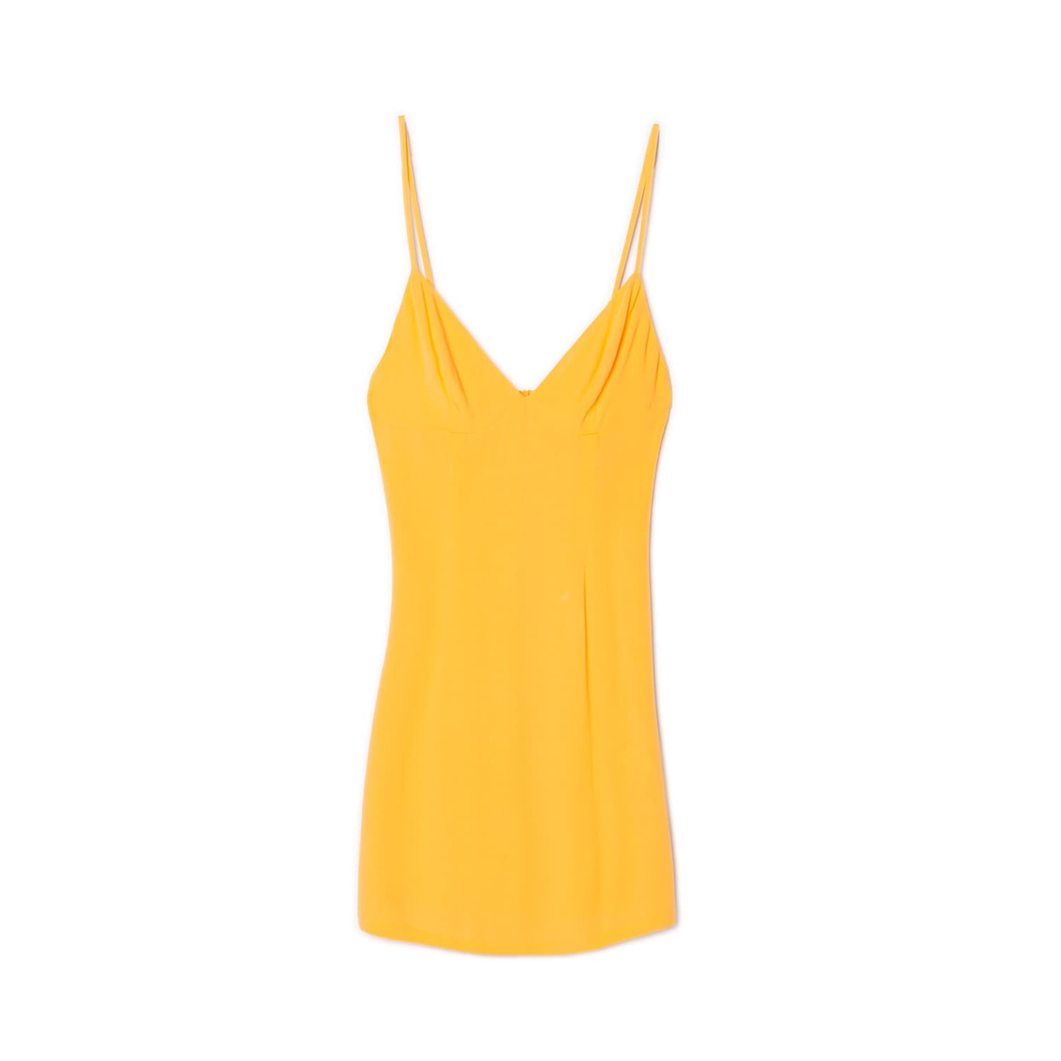 E-shop Cropp - Šaty na ramienka - Oranžová