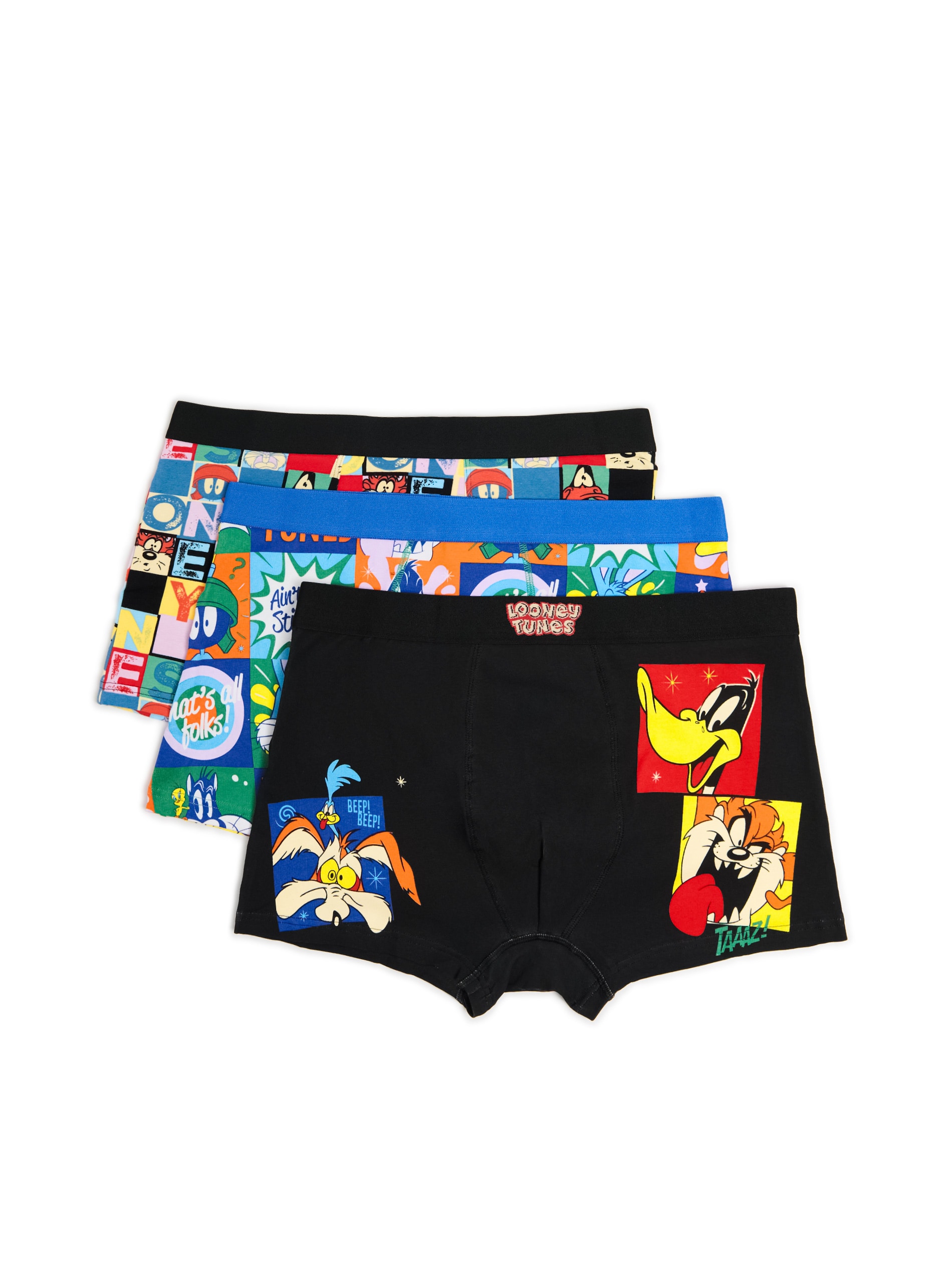Cropp - 3 boxer Looney Tunes - fekete termék 2. képe
