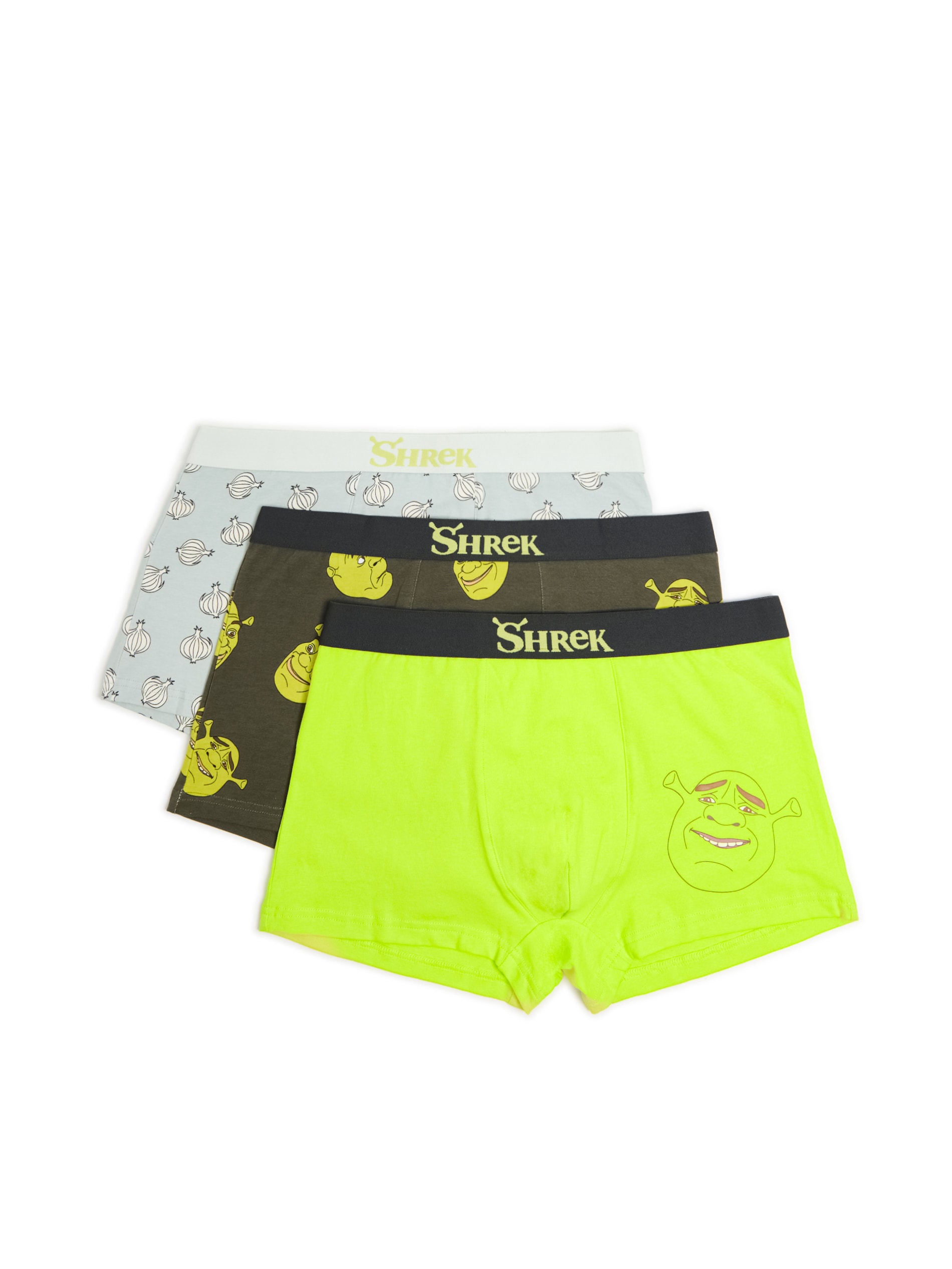 Cropp - 3 darab mintás női boxeralsó Shrek - sötétszürke termék 2. képe