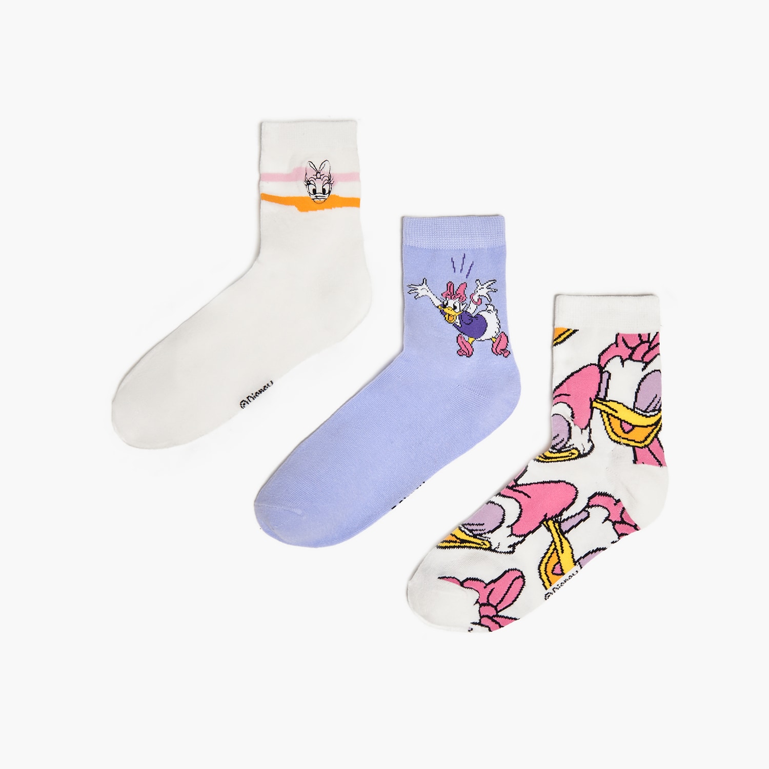 Cropp - Sosete Daisy Duck - Alb