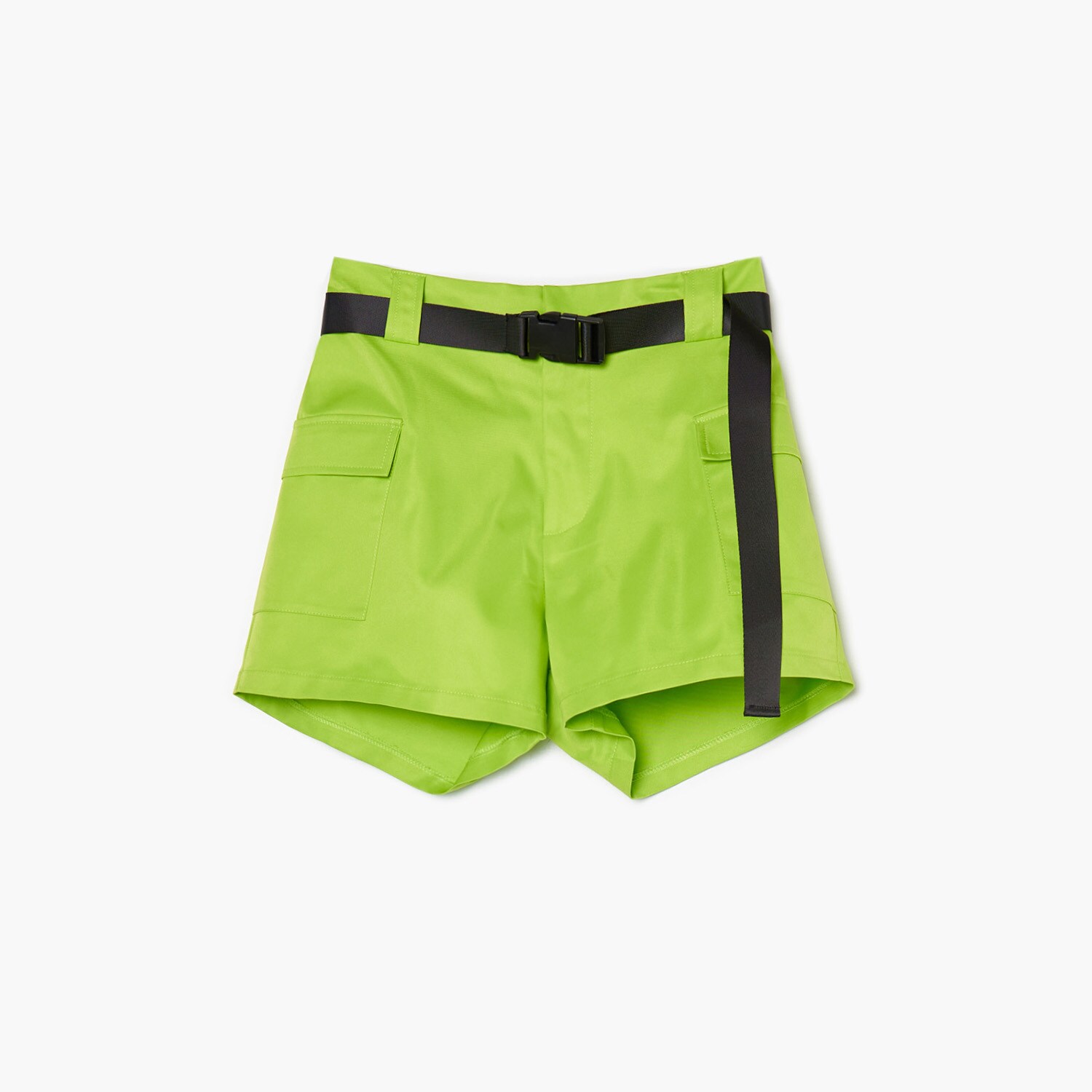 Cropp - pantaloni scurți cu curea - verde