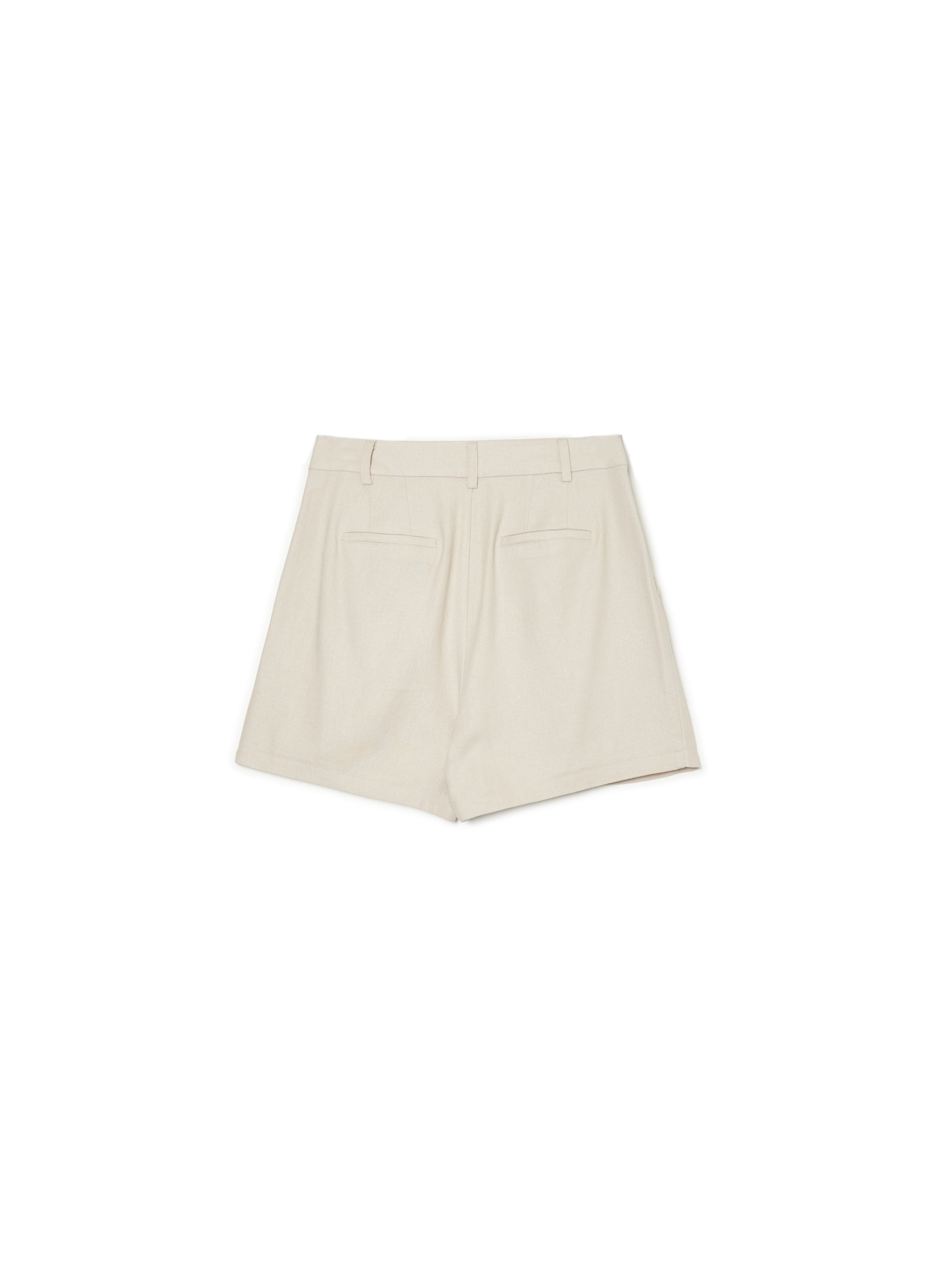 Cropp - High Waisted Shorts - Naranja Claro