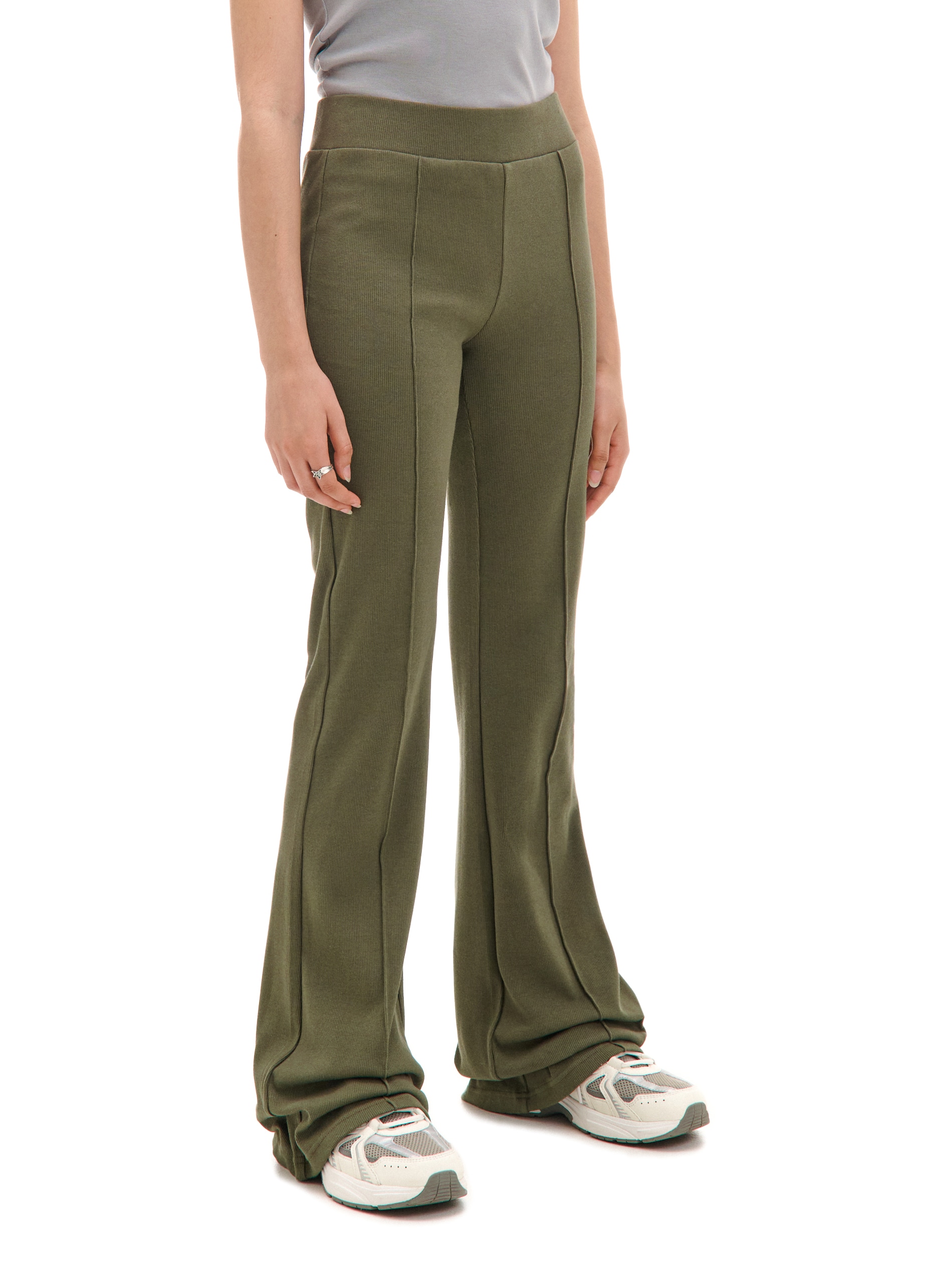 Cropp - Pantaloni - Verde-marrone