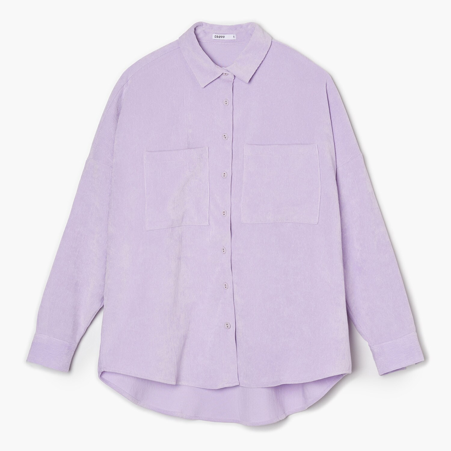 Cropp - cămașă din catifea reiată - violet