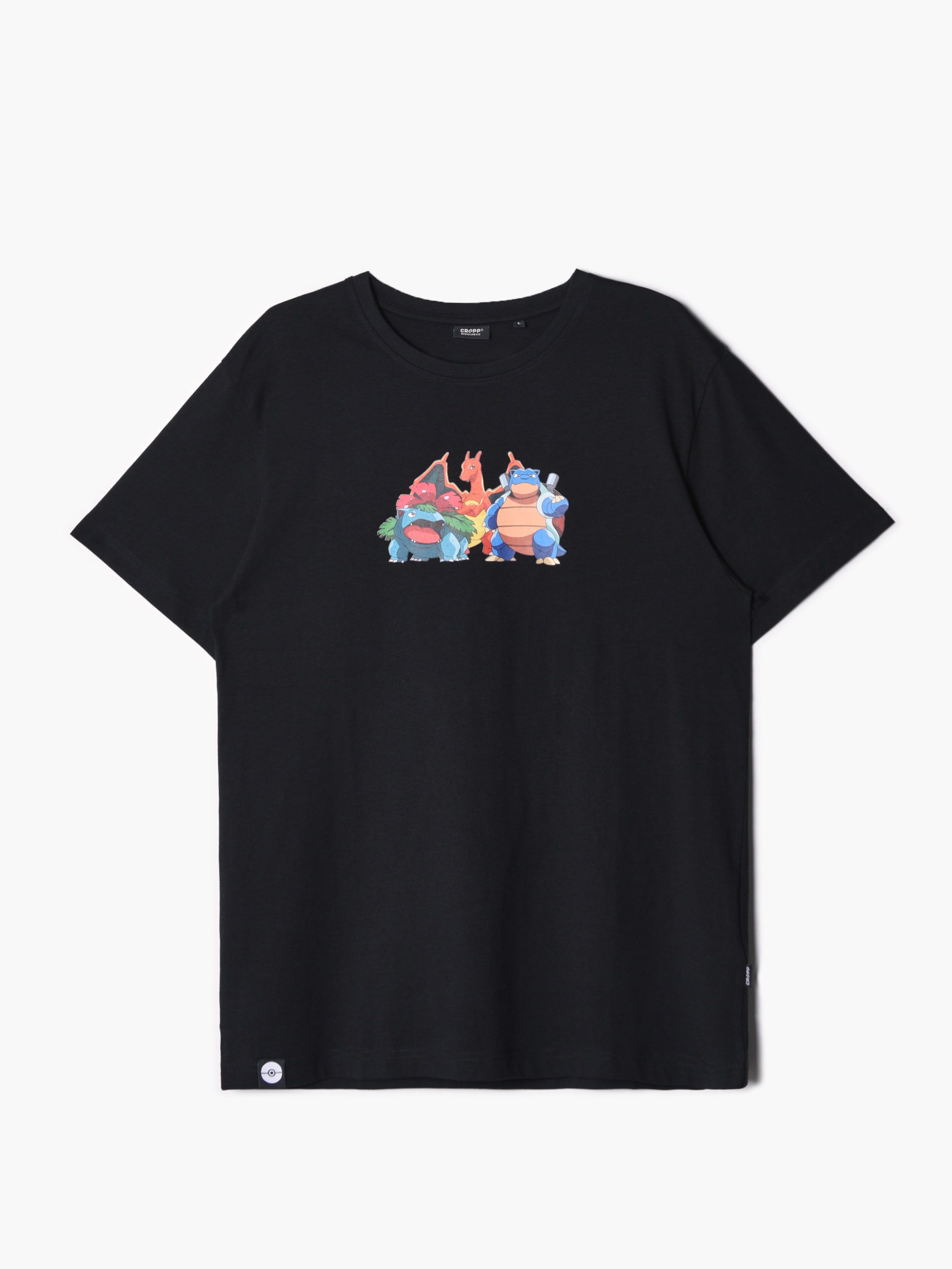 Cropp - Nyomott mintás T-shirt Pokémon - fekete termék 2. képe