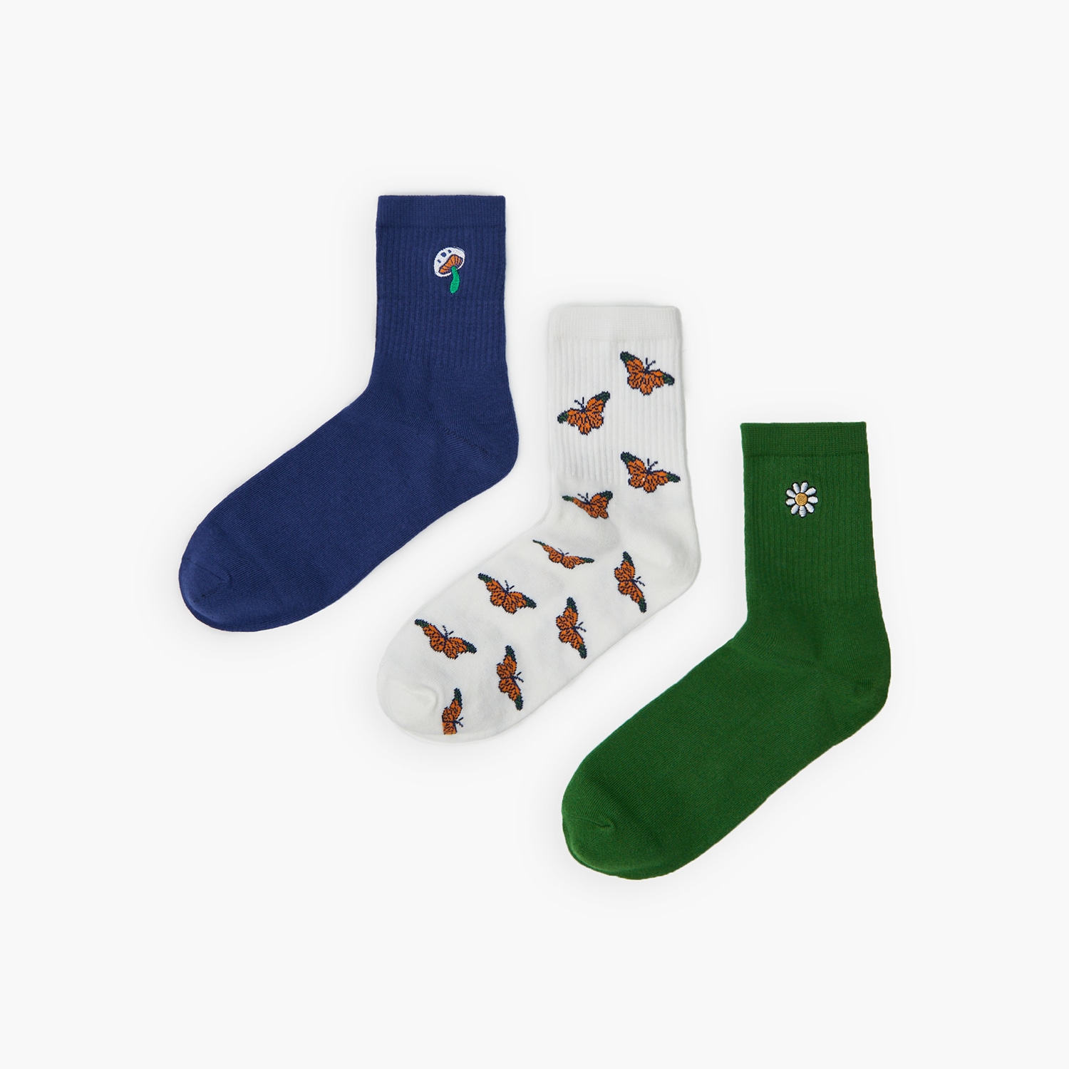 E-shop Cropp - Ponožky - Zelená