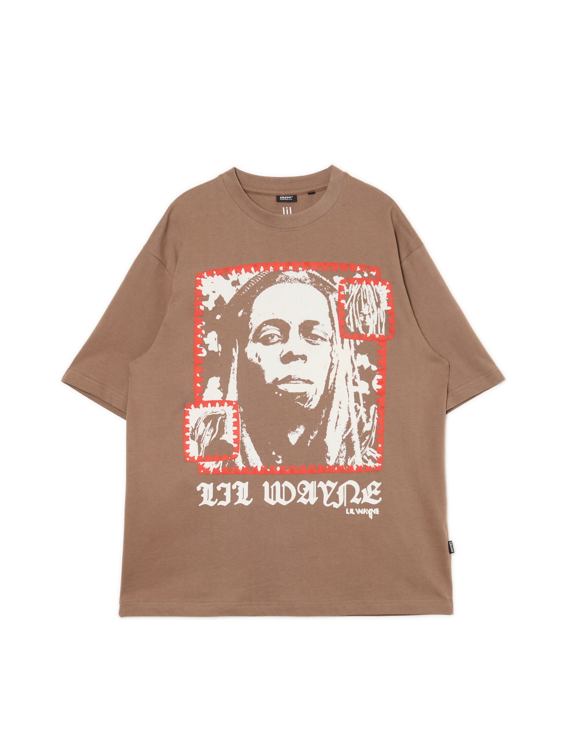 Cropp - T-shirt Con Stampa Lil Wayne - Beige