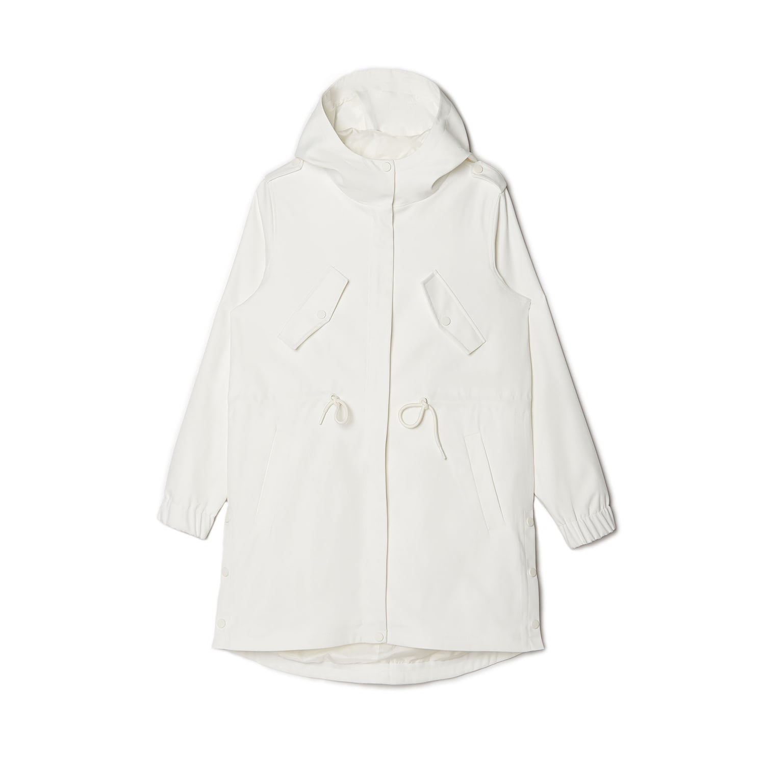 Cropp - parka cu glugă - alb