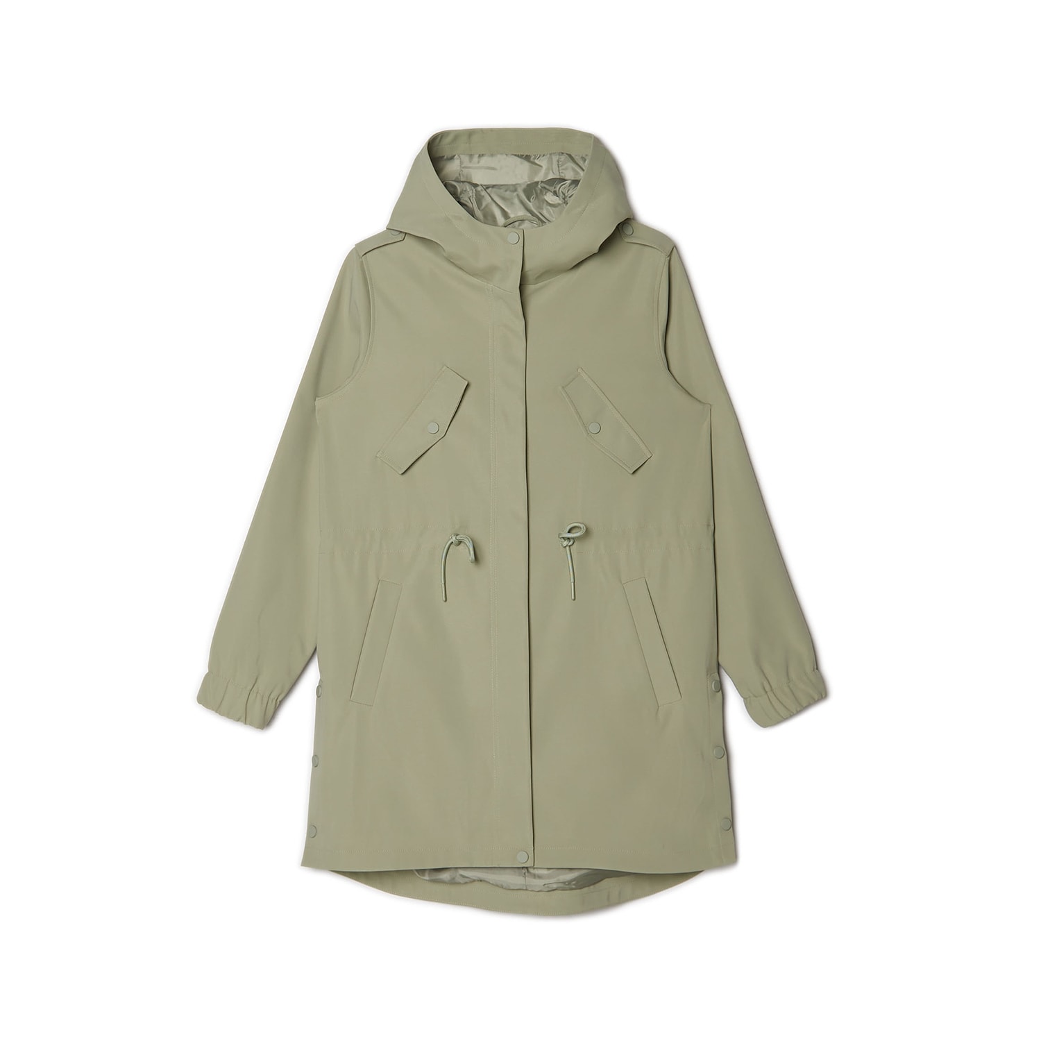 Cropp - parka cu glugă - verde
