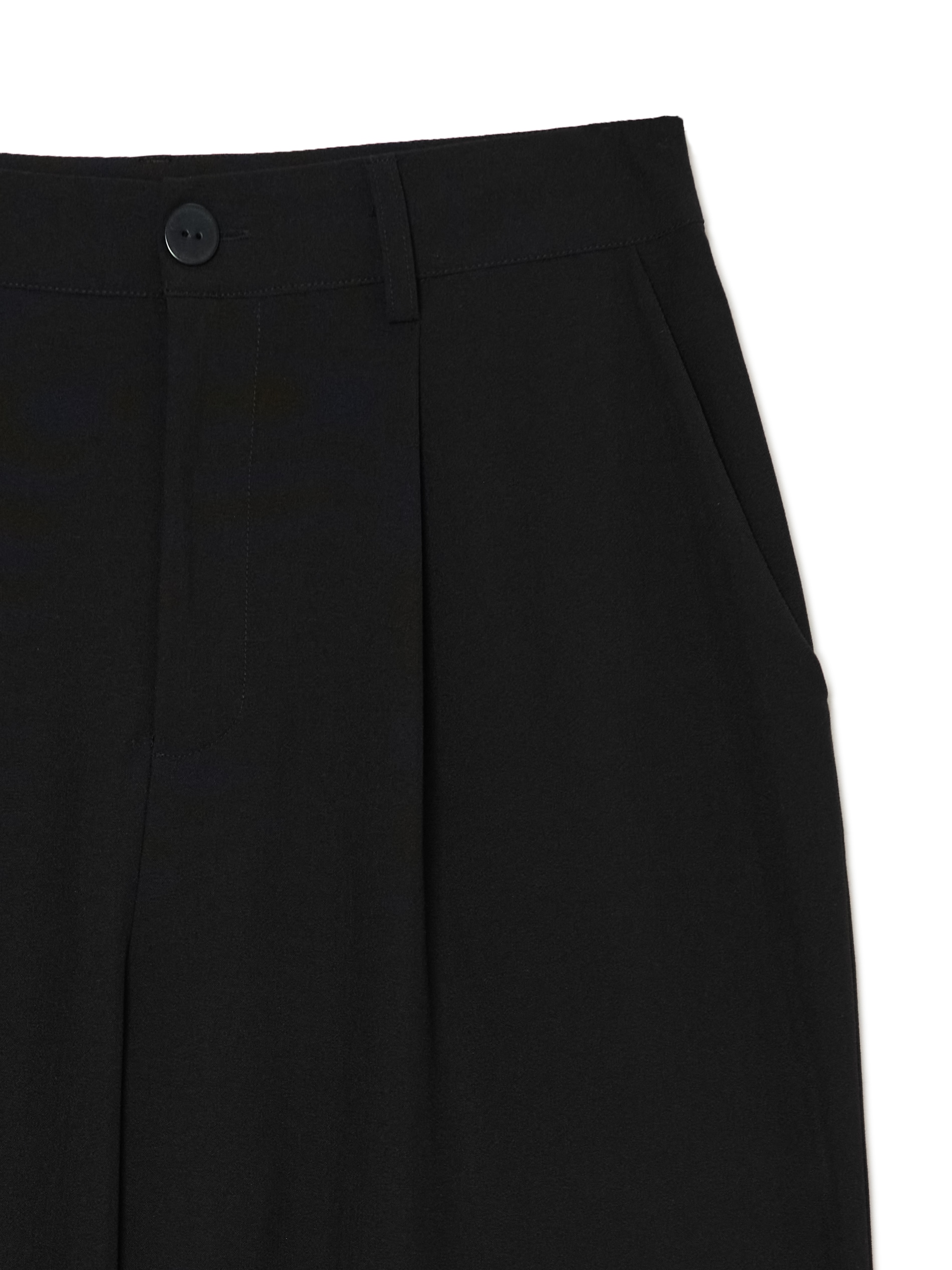 Cropp - Pantalón A Rayas - Negro