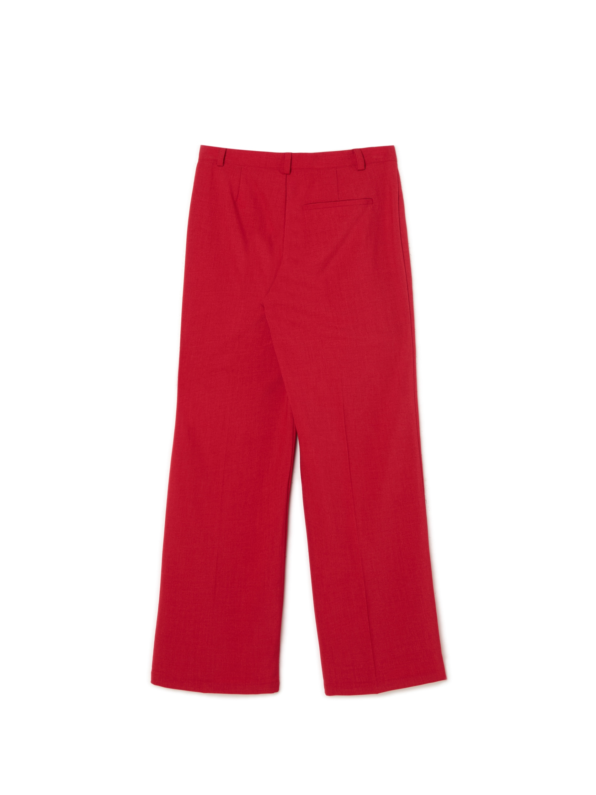 Cropp - Pantaloni A Vita Alta - Rosso