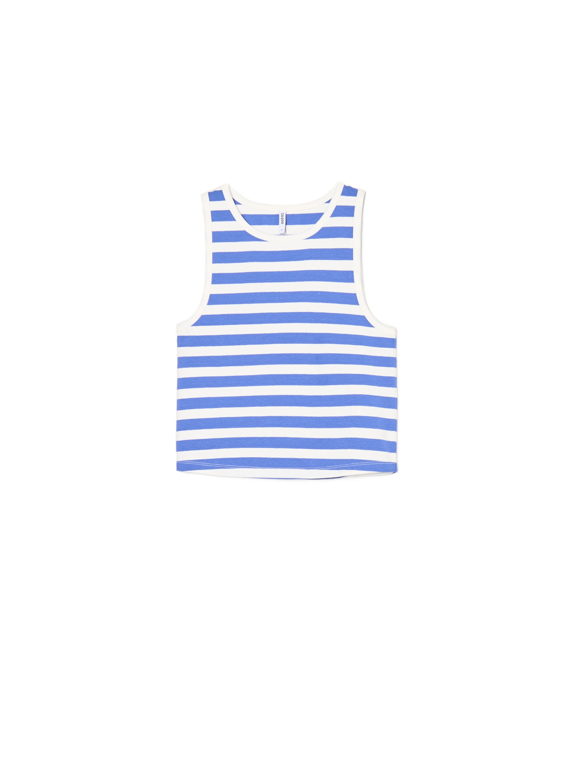 Cropp - Csíkos tank top - indigókék termék 2. képe