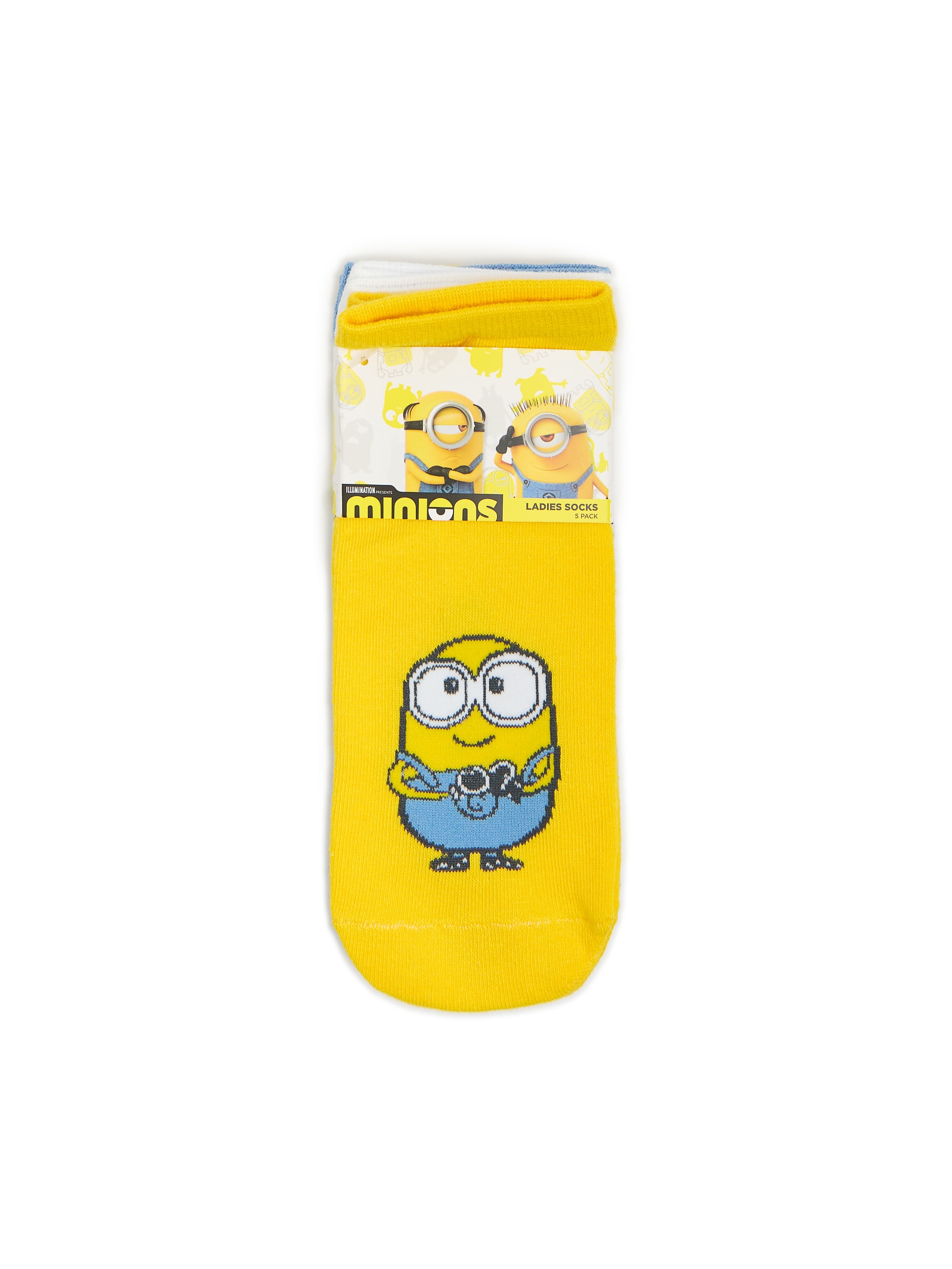 Cropp - 5 Pack Ponožky Minions - Vícebarevná