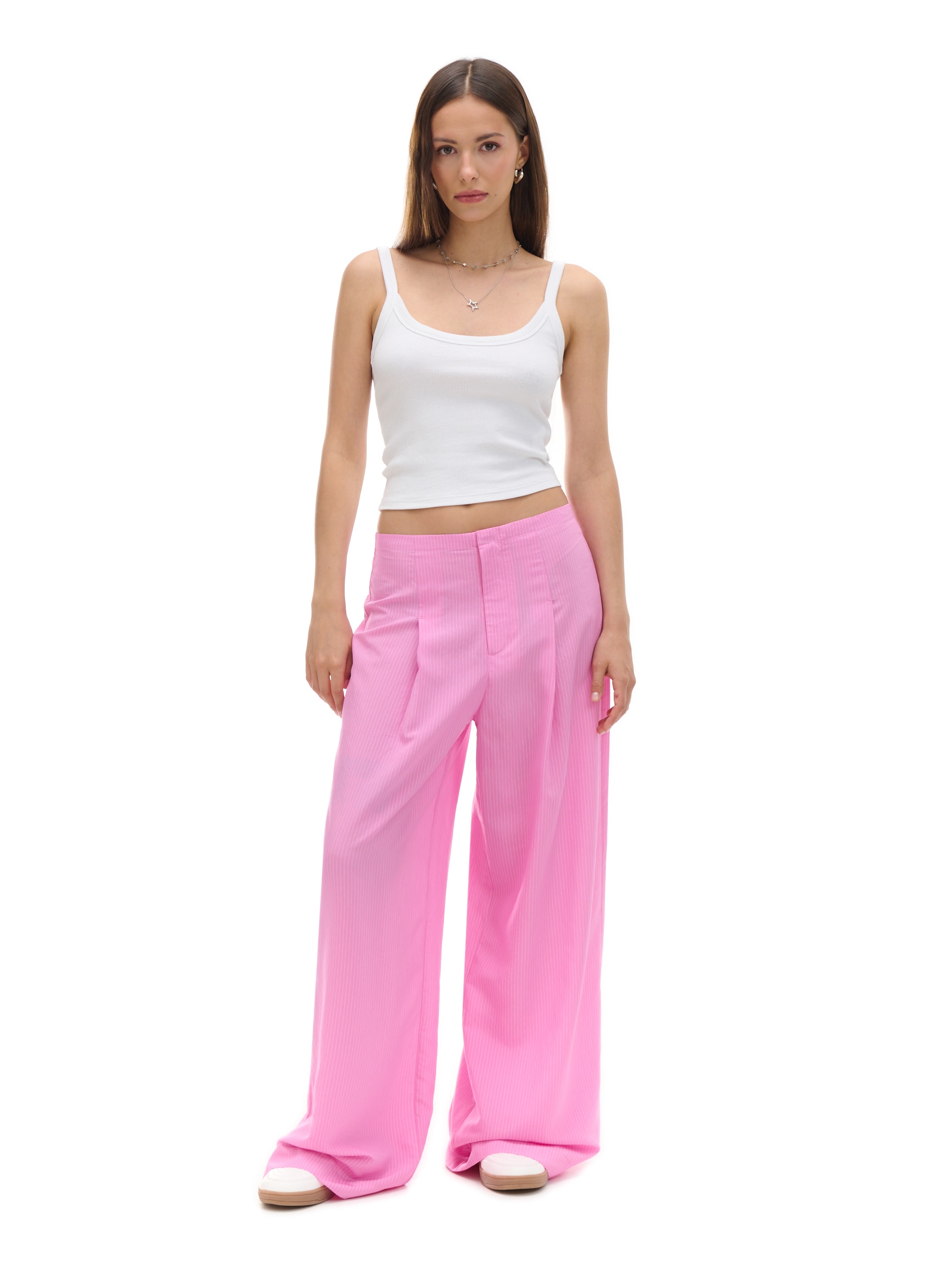 Cropp - Pantalón - Rosa