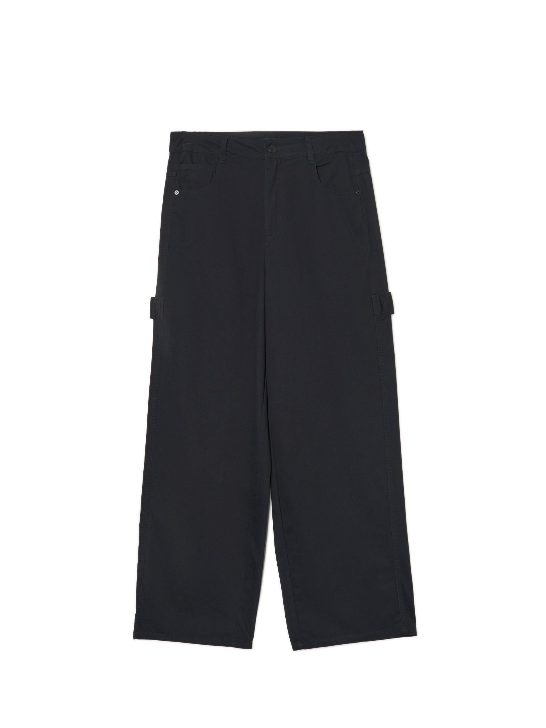 Cropp - Baggy Trousers - Negro