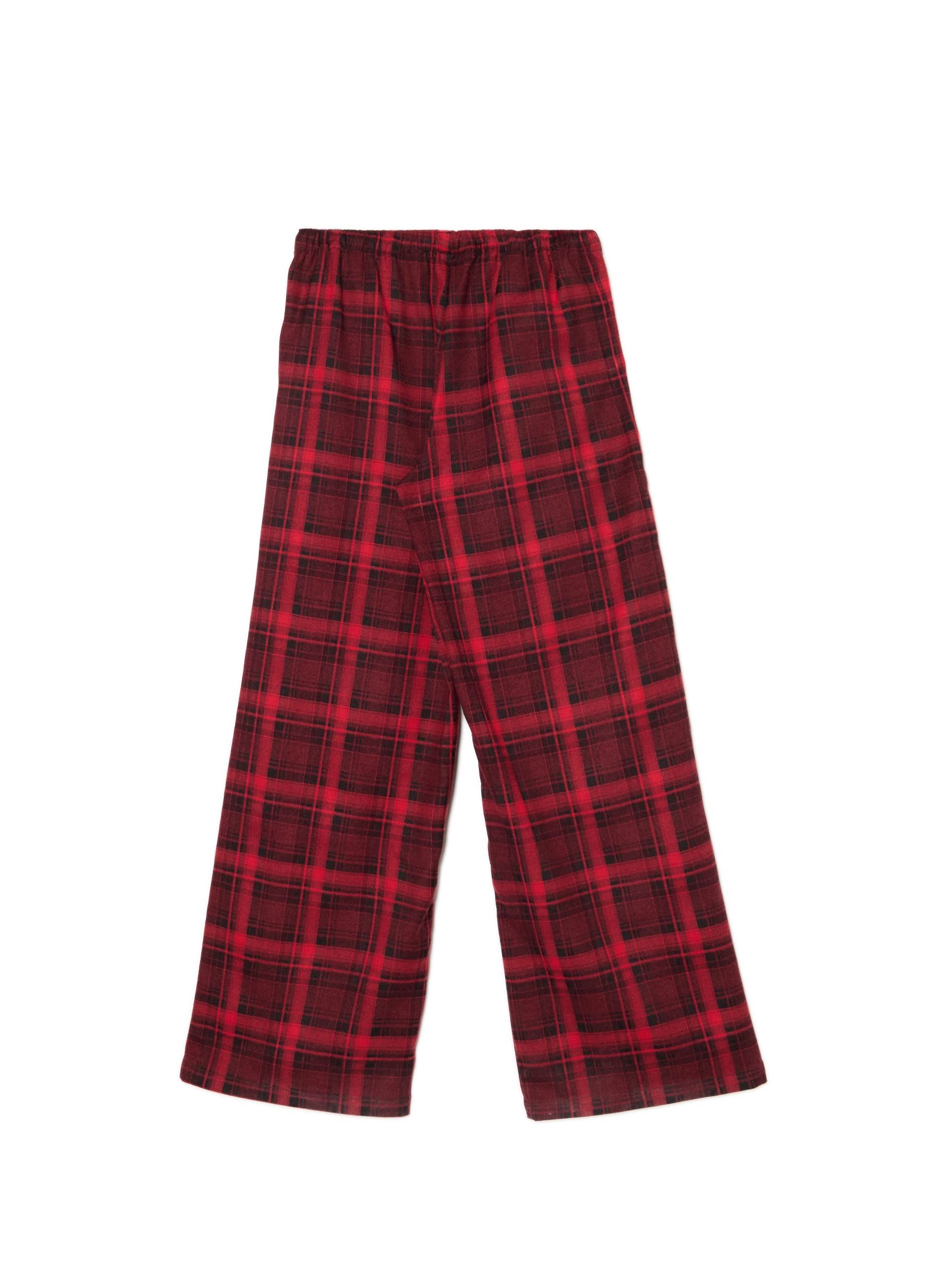 Cropp - Pantaloni A Quadri - Rosso