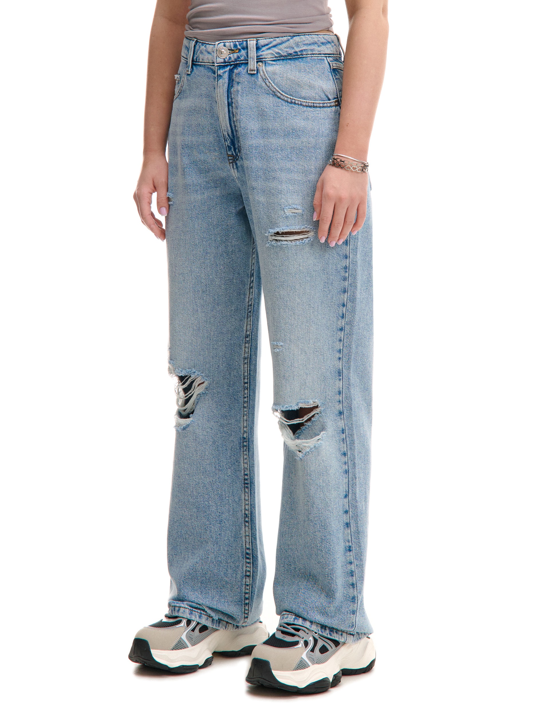 Cropp - Baggy farmernadrág - világoskék termék 2. képe