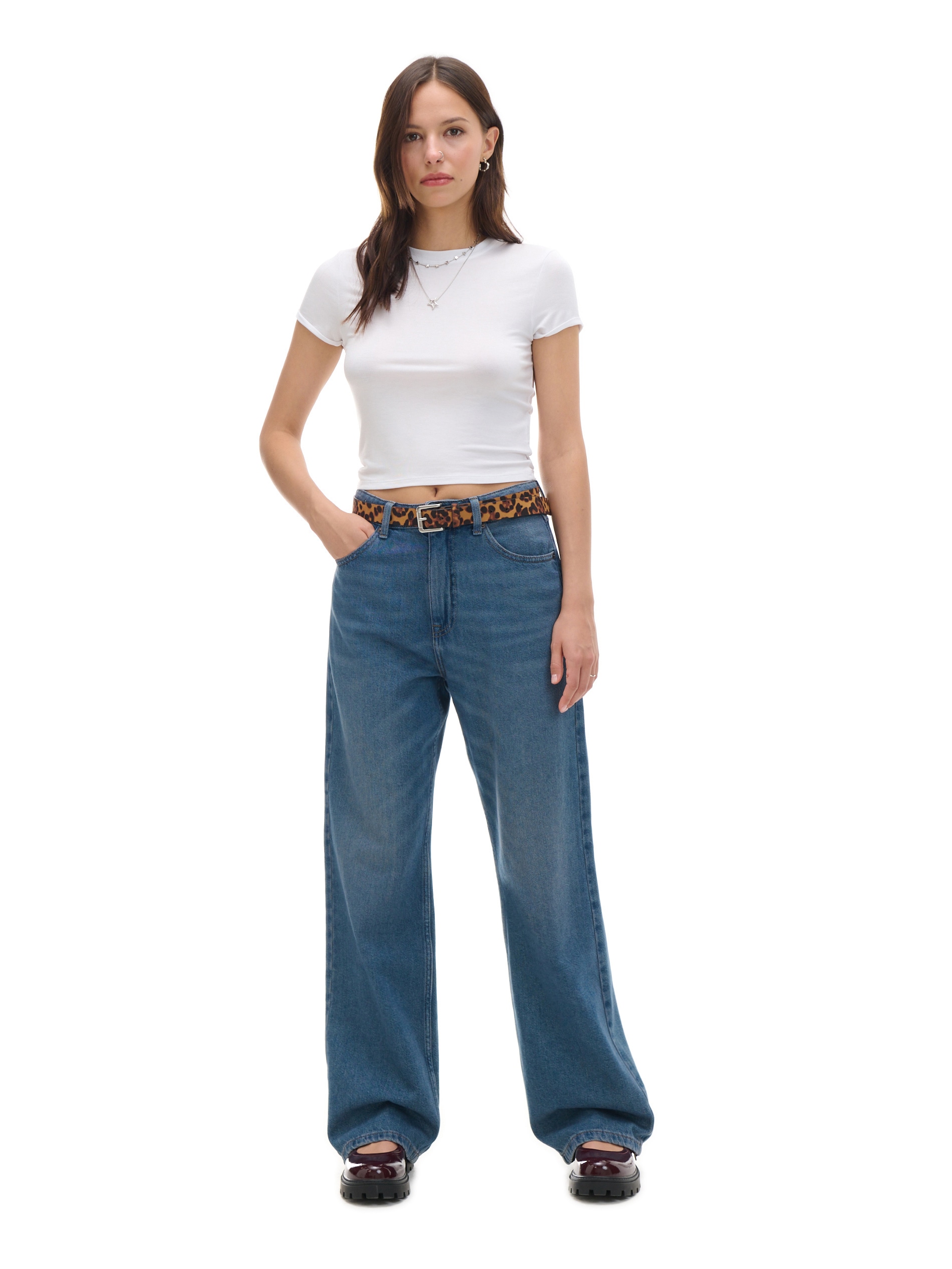 Cropp - Baggy Jeans - Blu Scuro