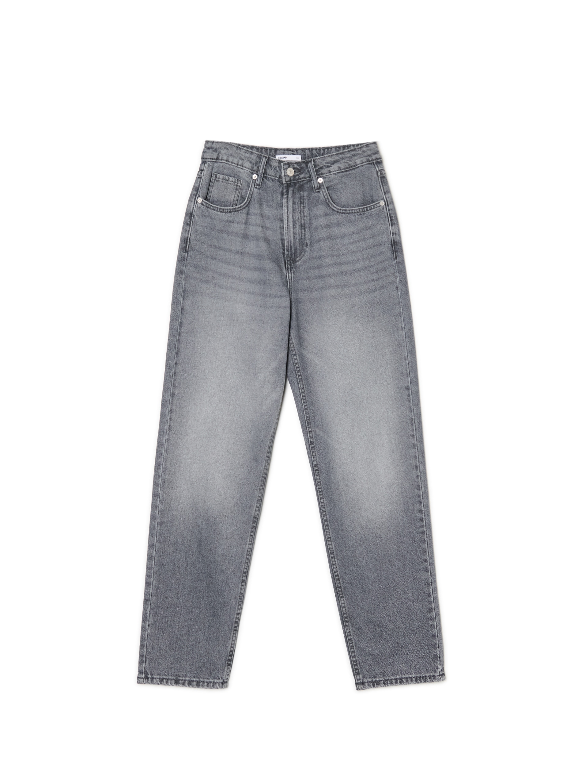 Cropp - Mom Jeans - Grigio