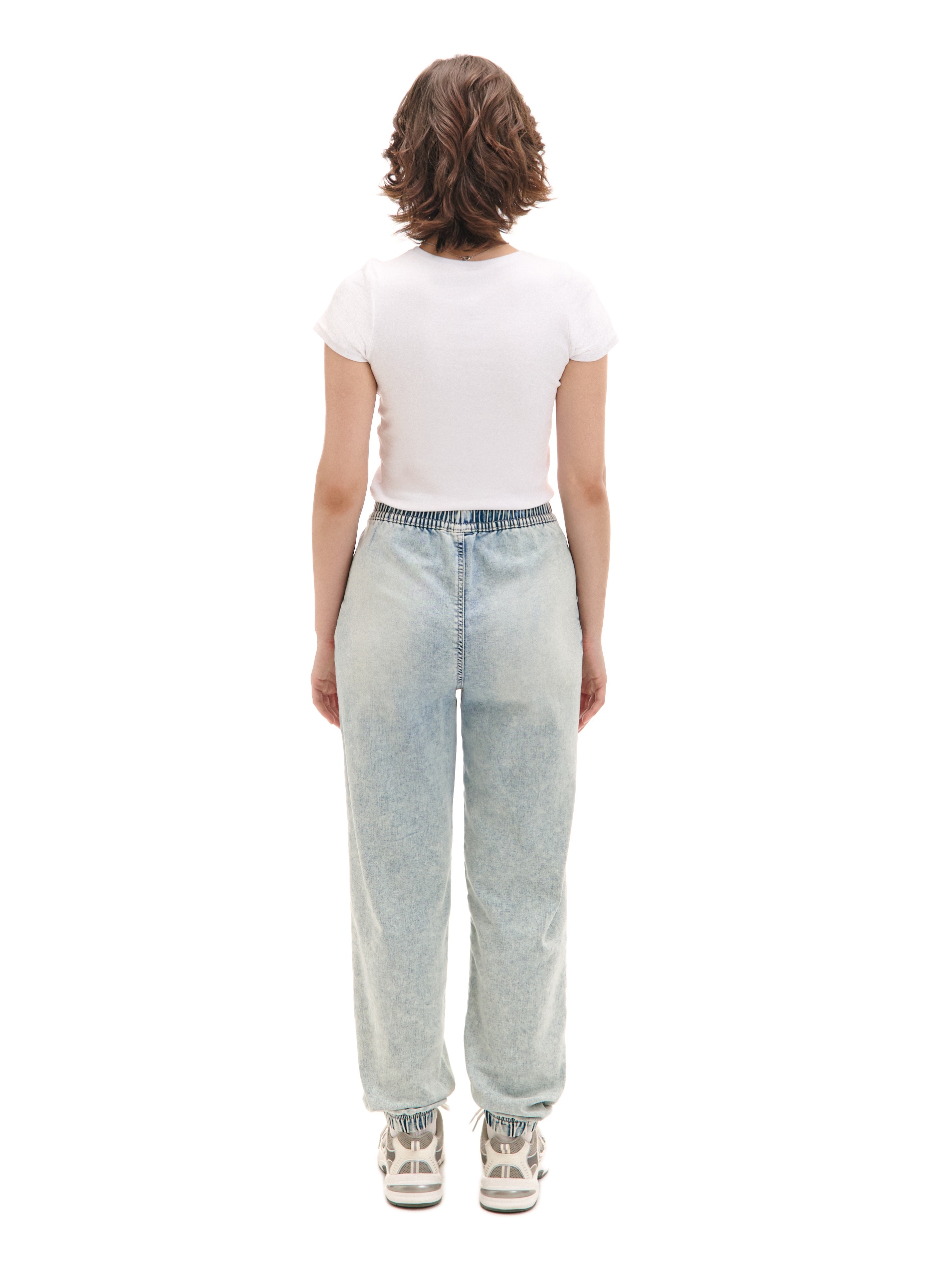 Cropp - Jeans Stile Jogger - Blu Pallido