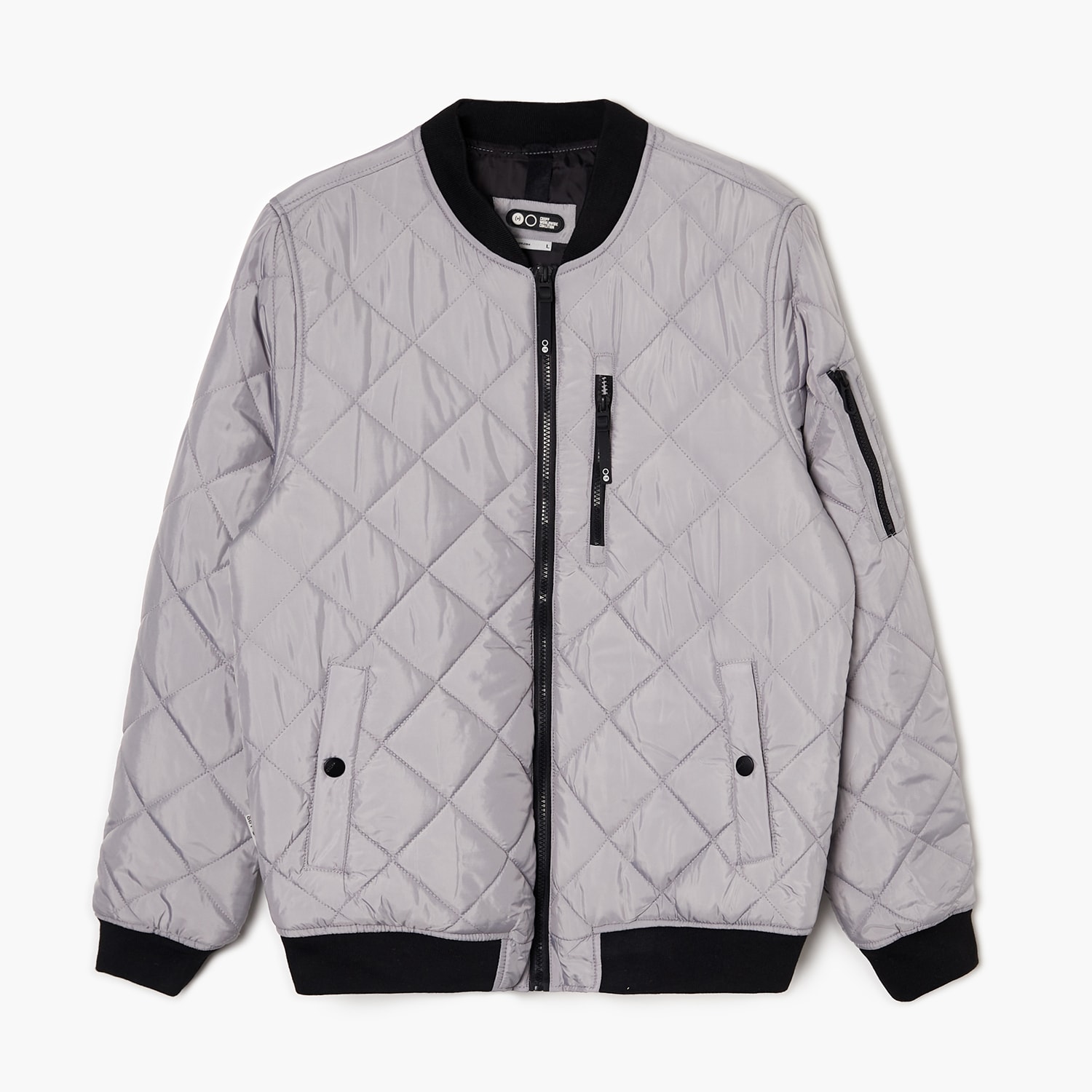 Cropp - geacă bomber - gri deschis