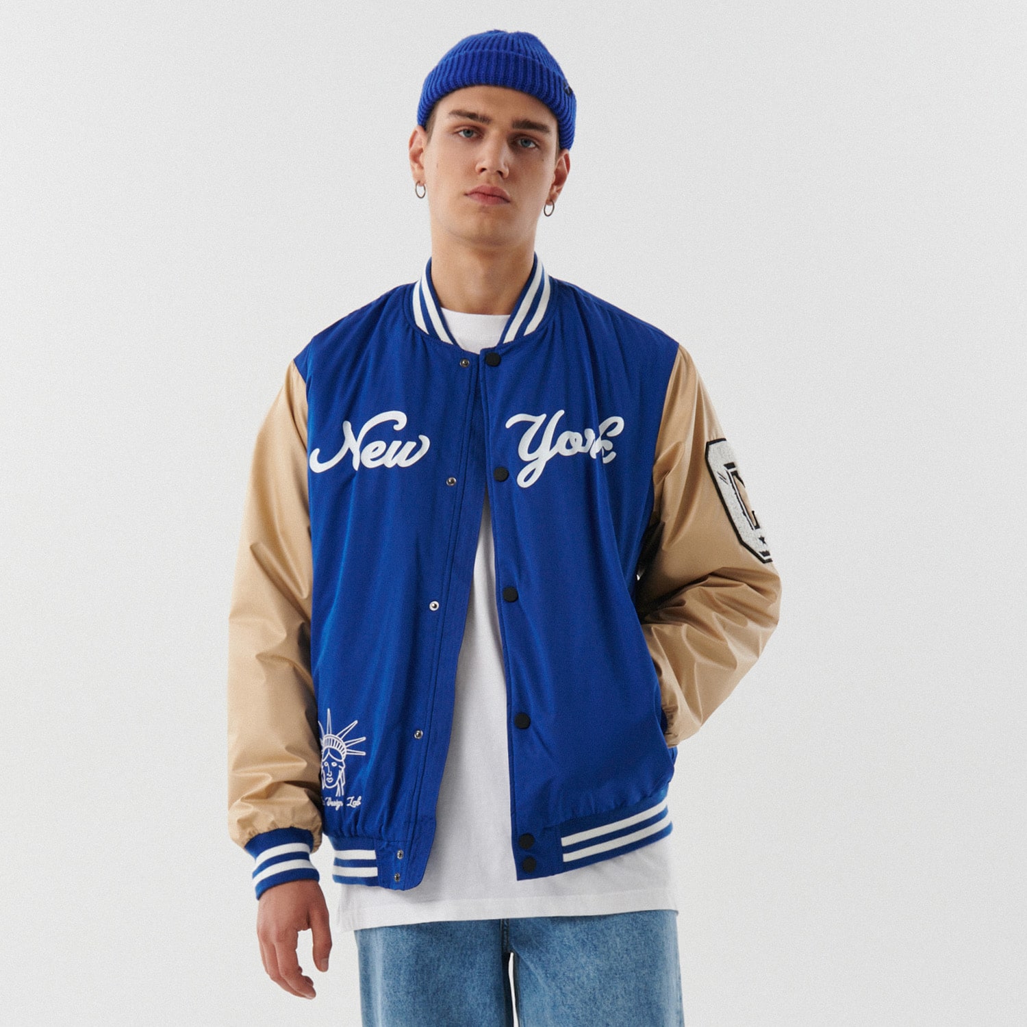 Cropp - geacă bomber - bleumarin