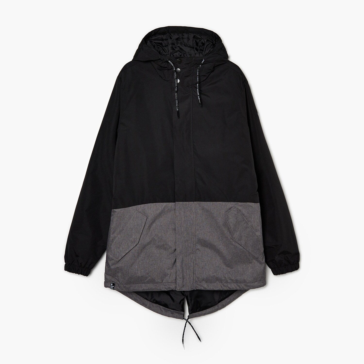 Cropp - parka cu glugă - gri