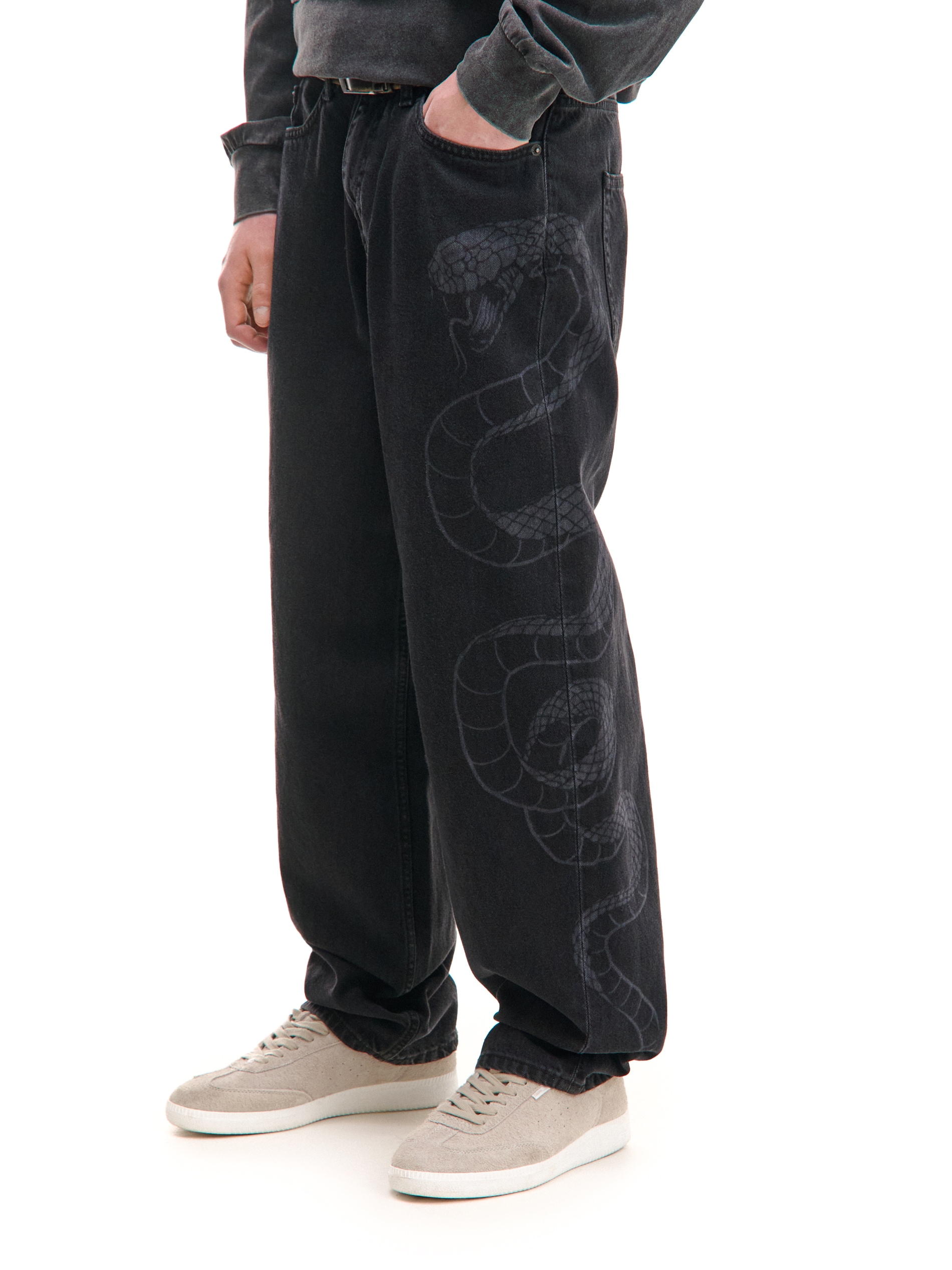 Cropp - Baggy farmernadrág - szürke termék 2. képe