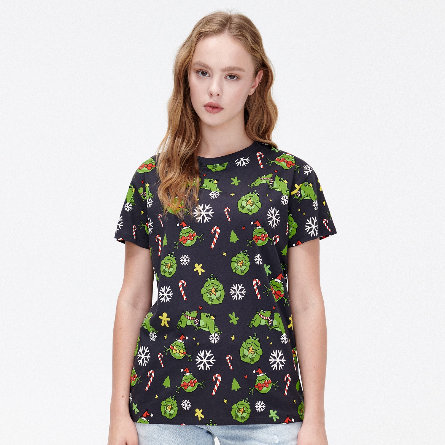 Cropp - tricou de crăciun - gri