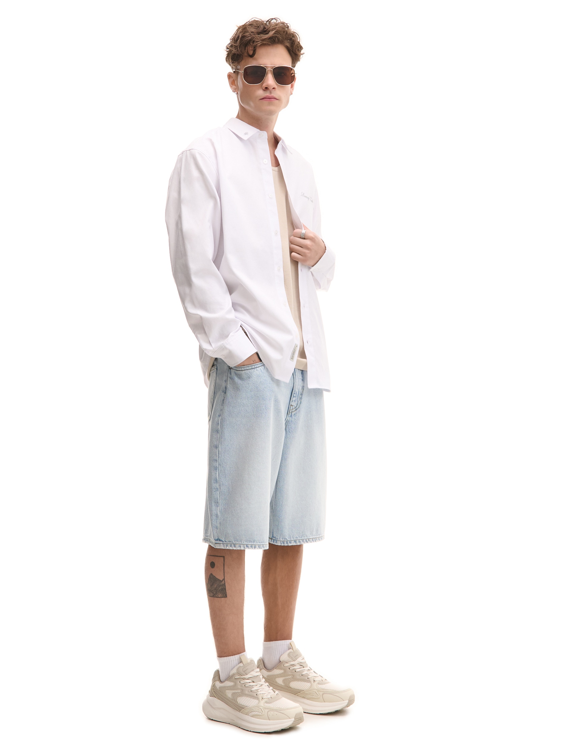 Cropp - Baggy farmersort - kék termék 2. képe