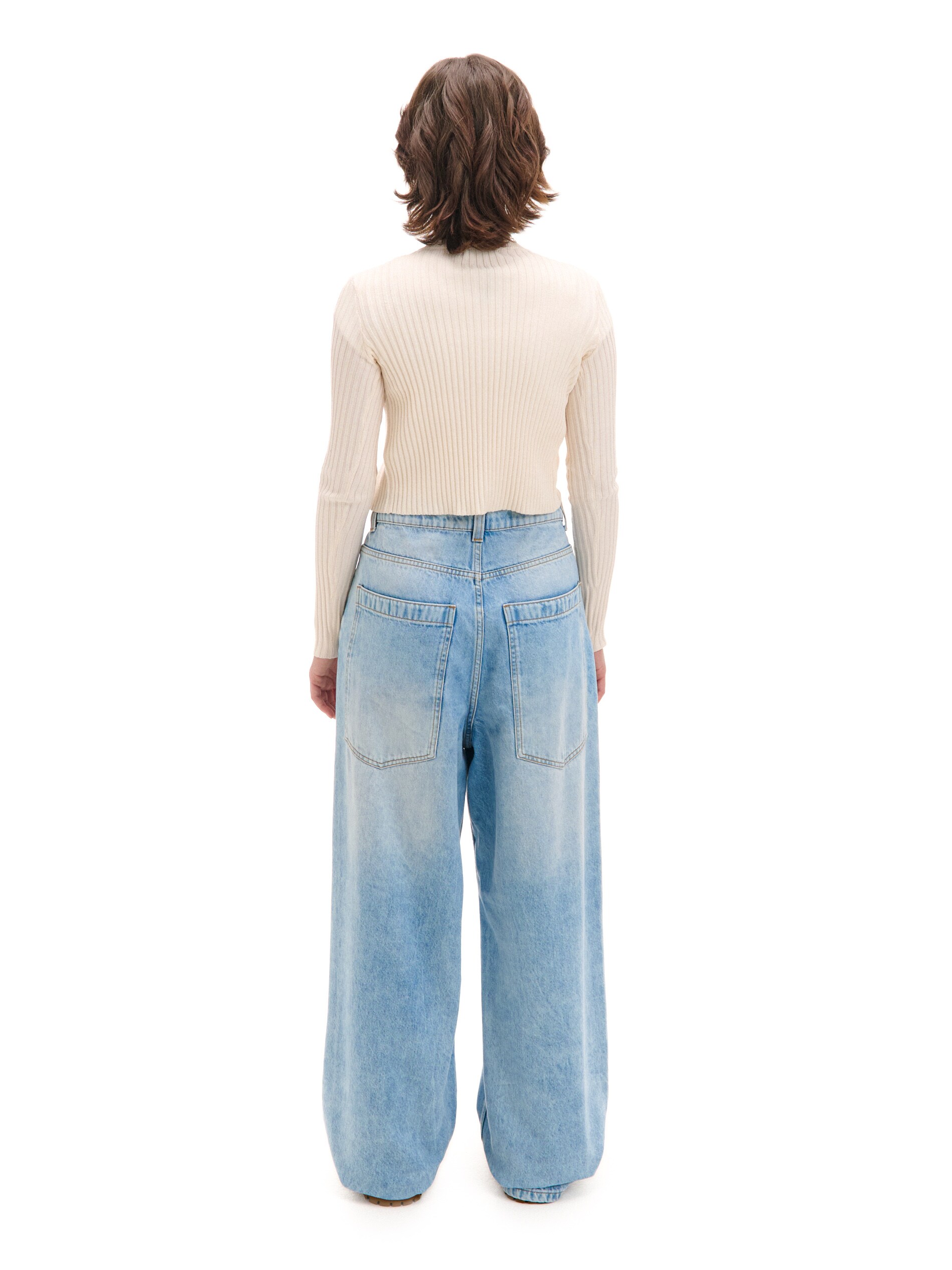 Cropp - Super Baggy Jeans - Blu