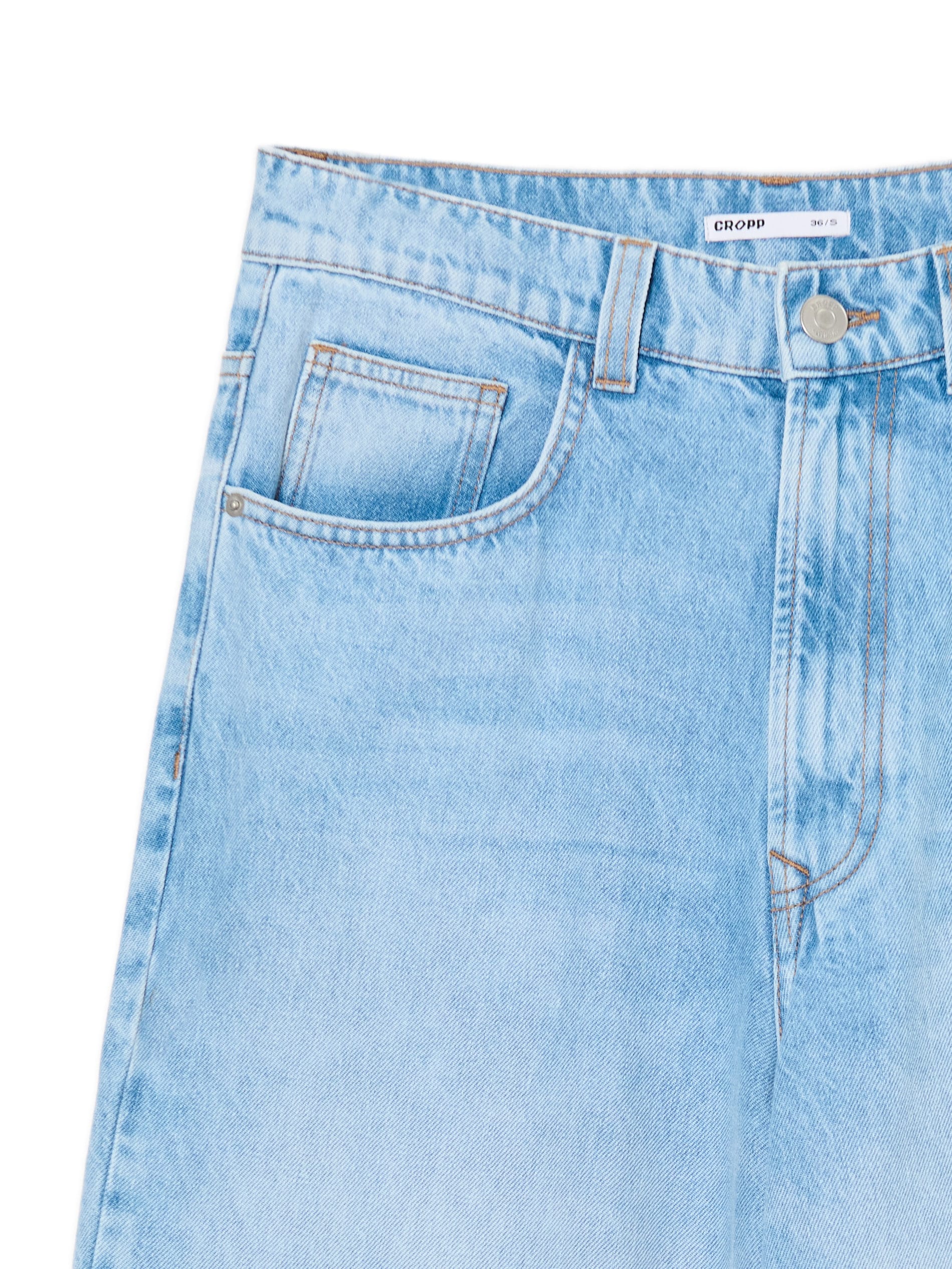 Cropp - Super Baggy Jeans - Blu