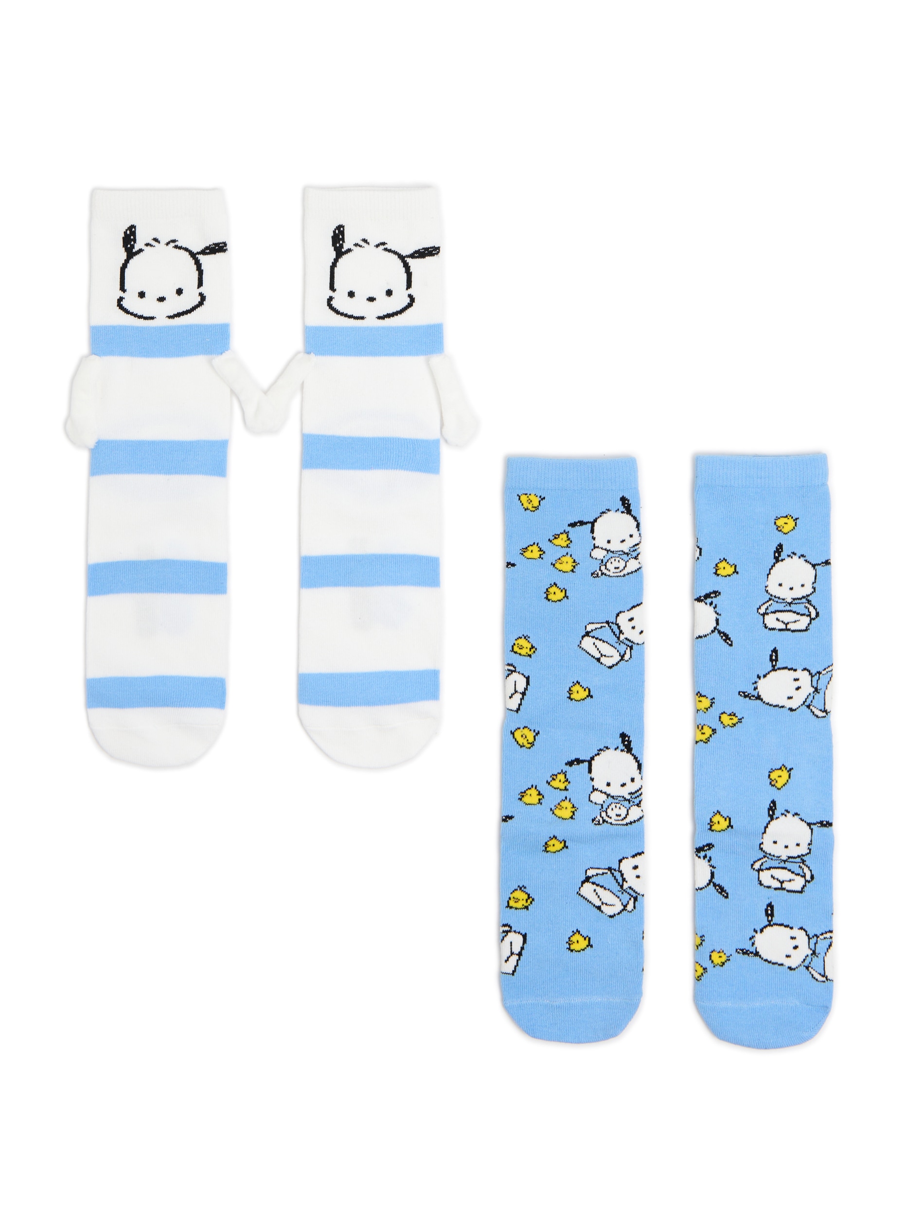 Cropp - 2 db nyomott mintás zokni Pochacco - jácintkék termék 2. képe