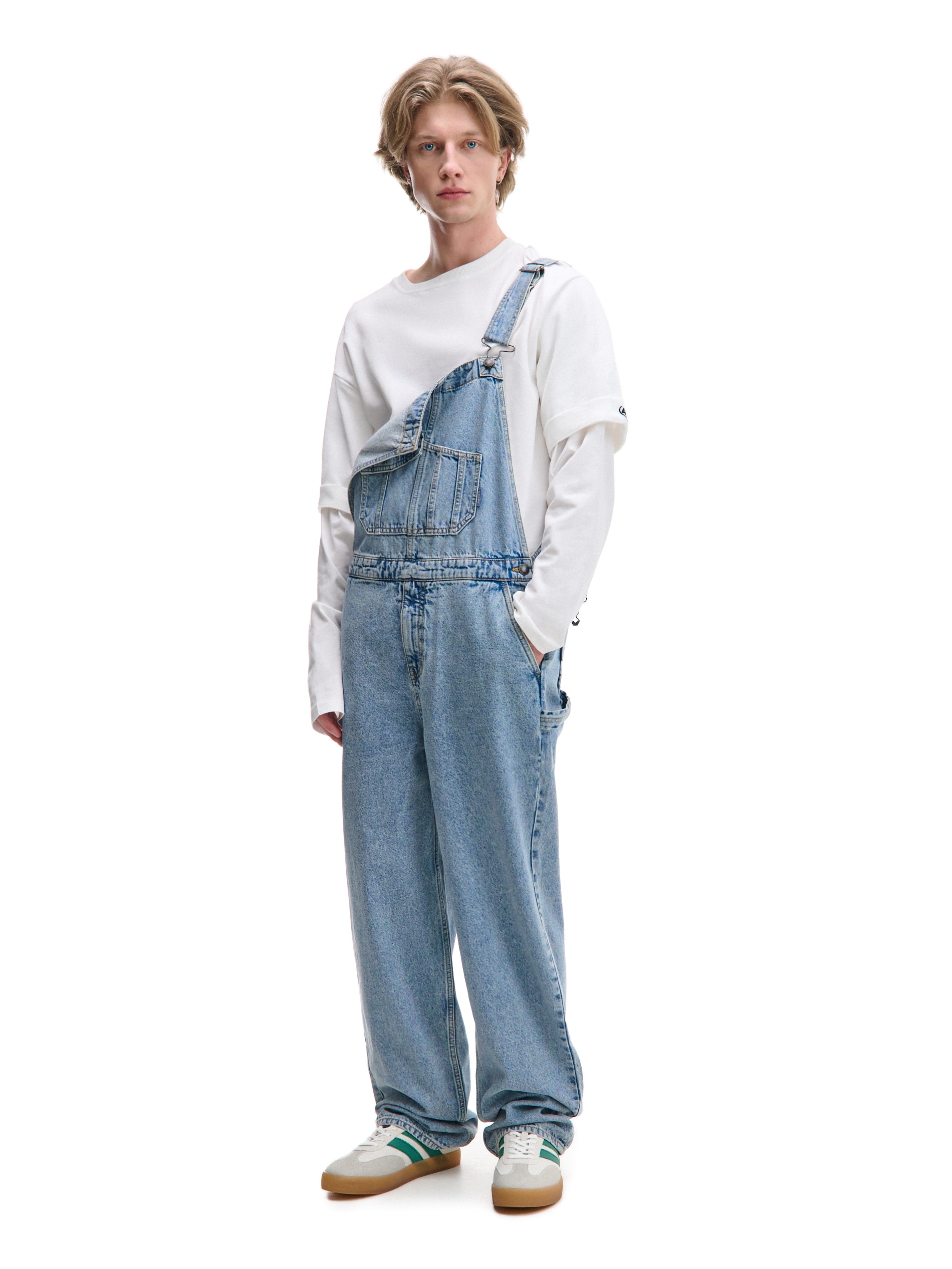 Cropp - Kantáros farmernadrág - kék termék 2. képe
