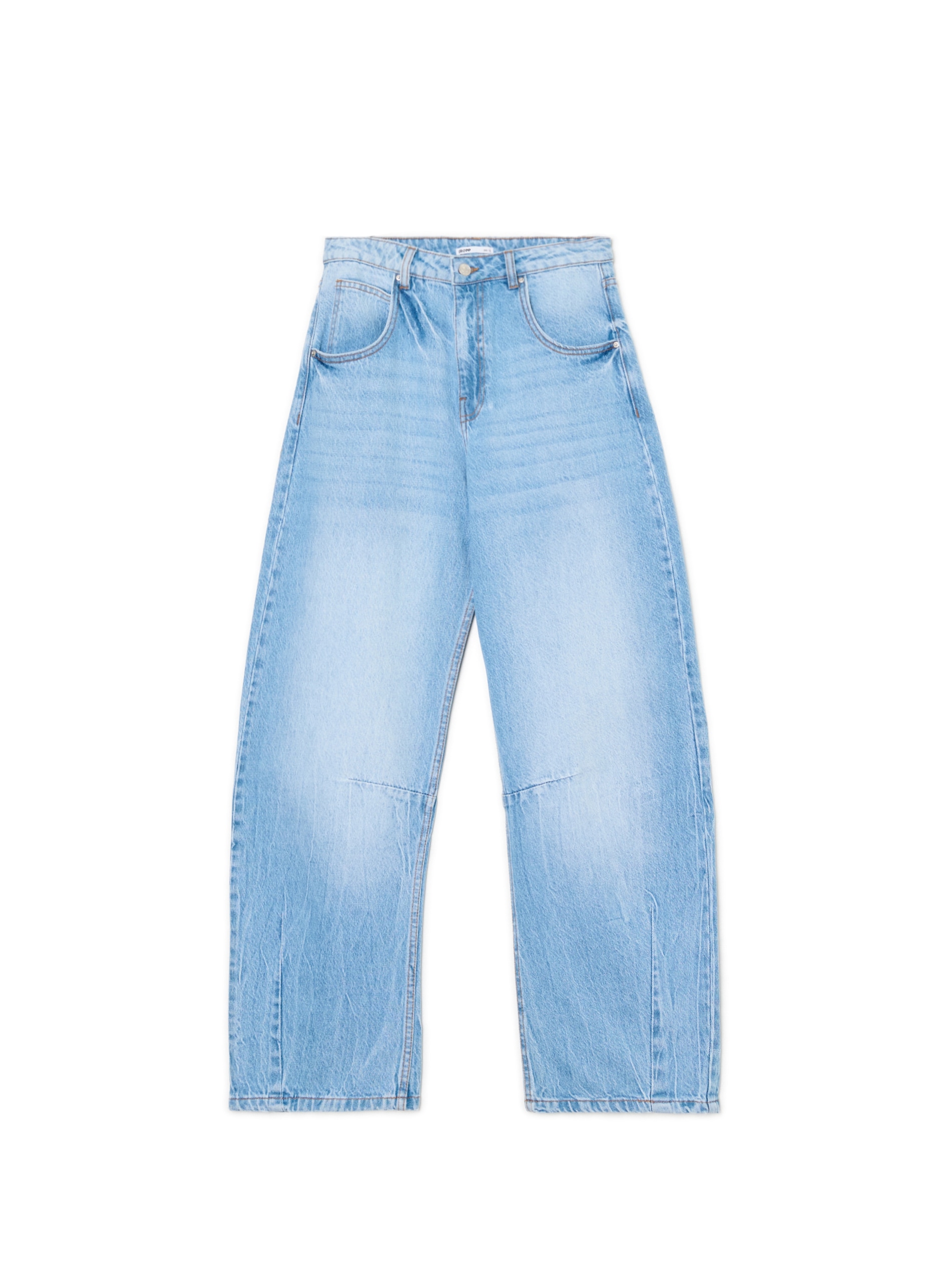 Cropp - Jeans Balloon Horseshoe - Blu