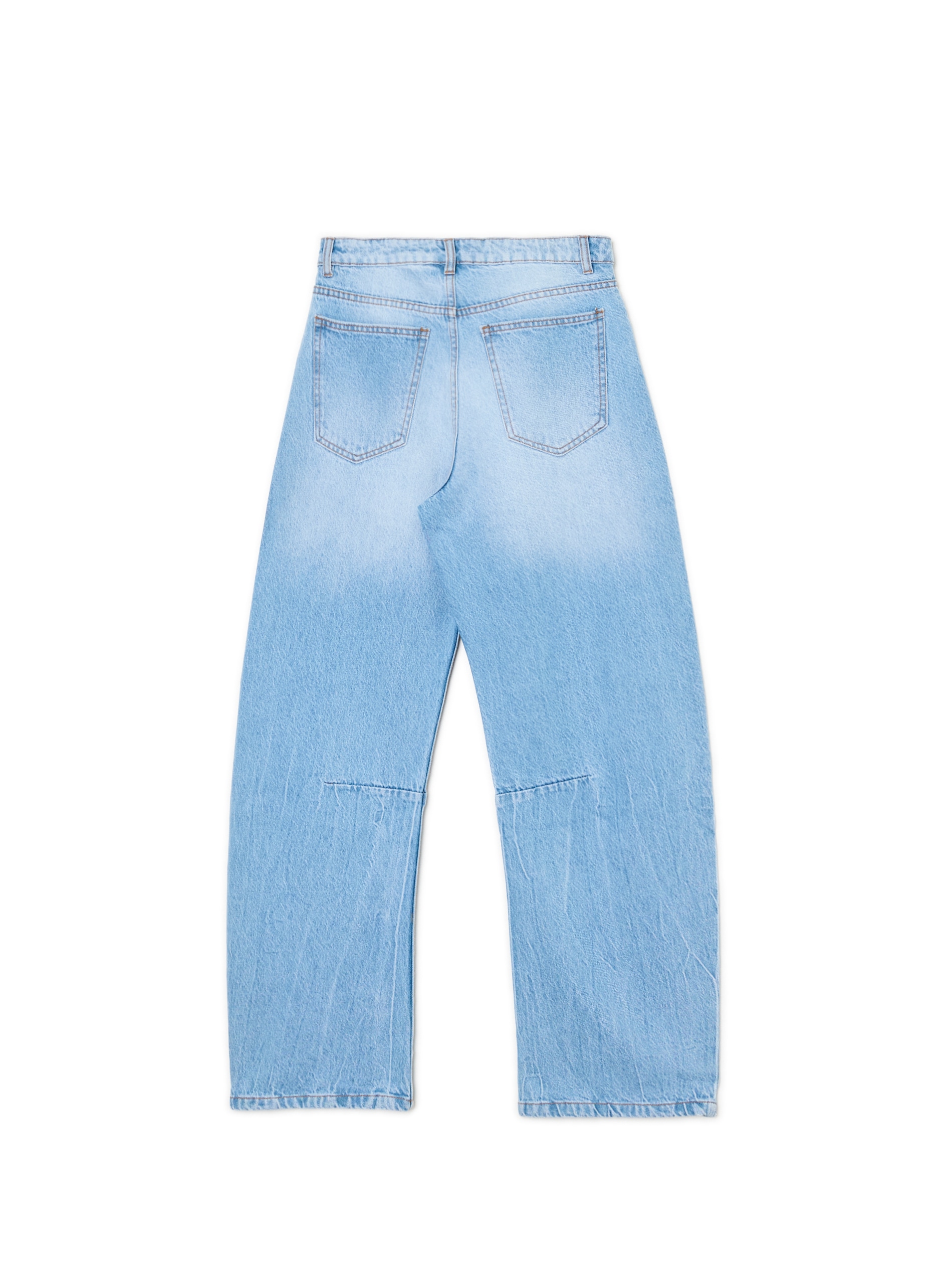 Cropp - Jeans Balloon Horseshoe - Blu