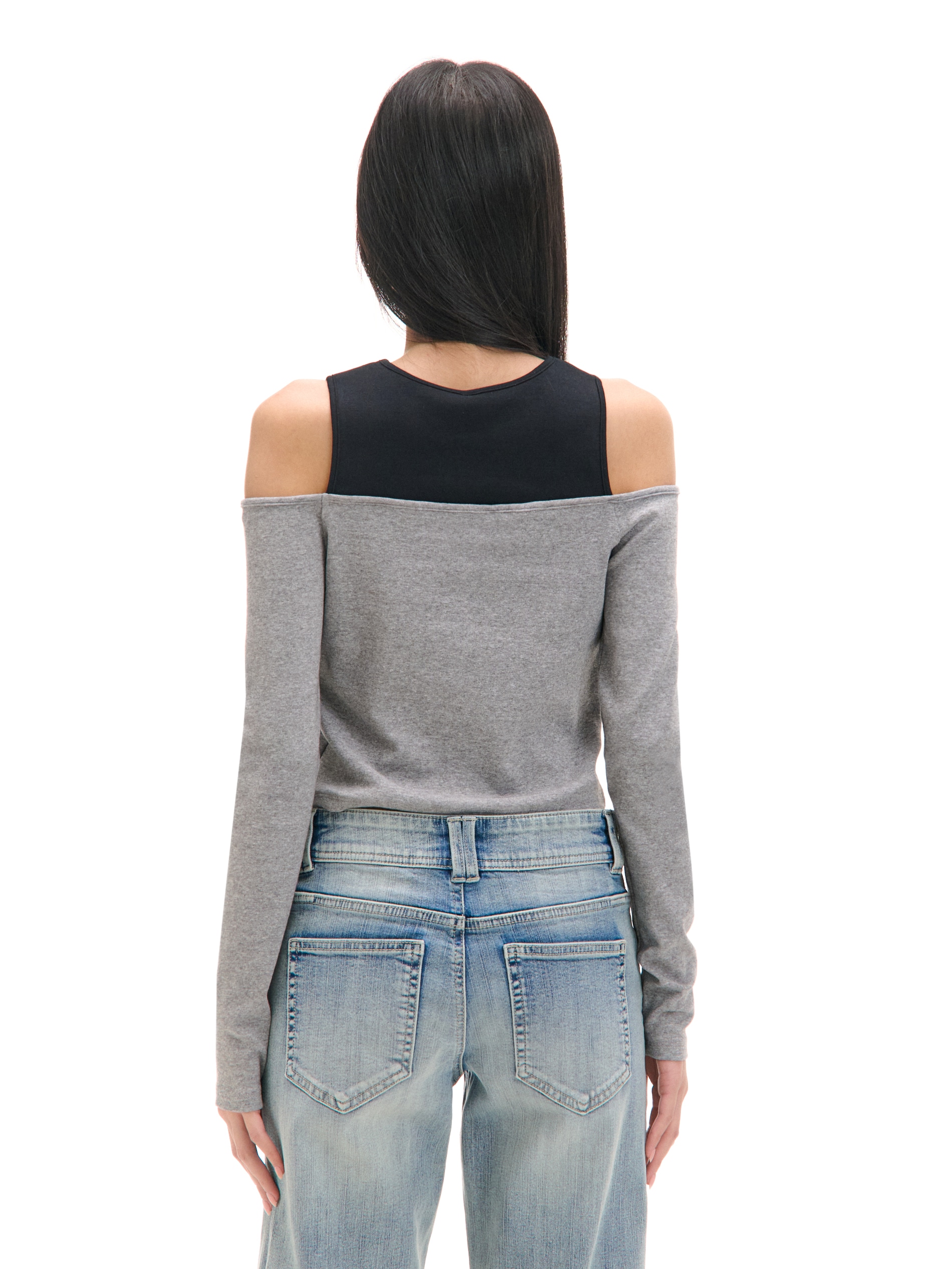 Cropp - Blusa - Grigio Scuro