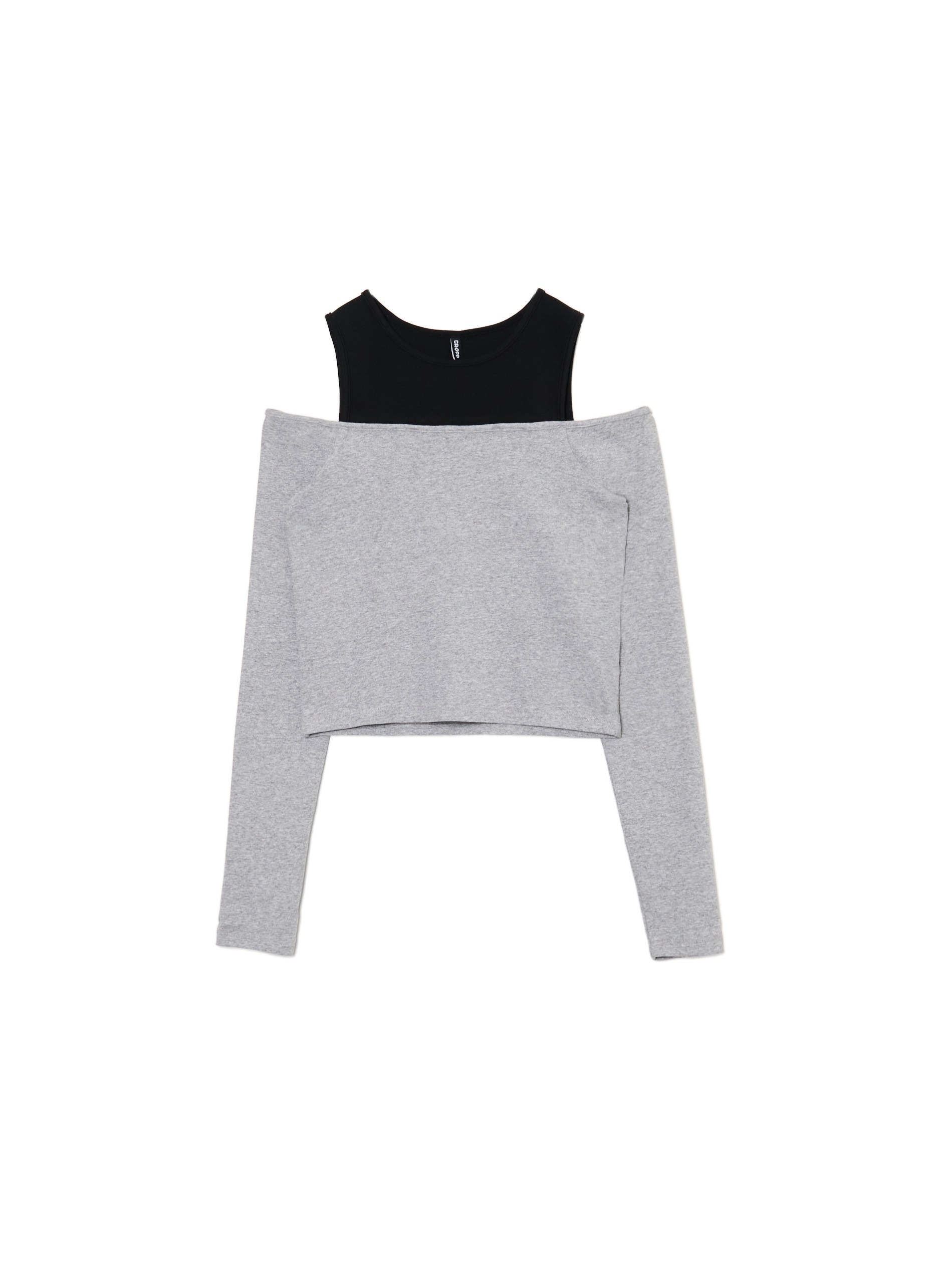 Cropp - Blusa - Grigio Scuro