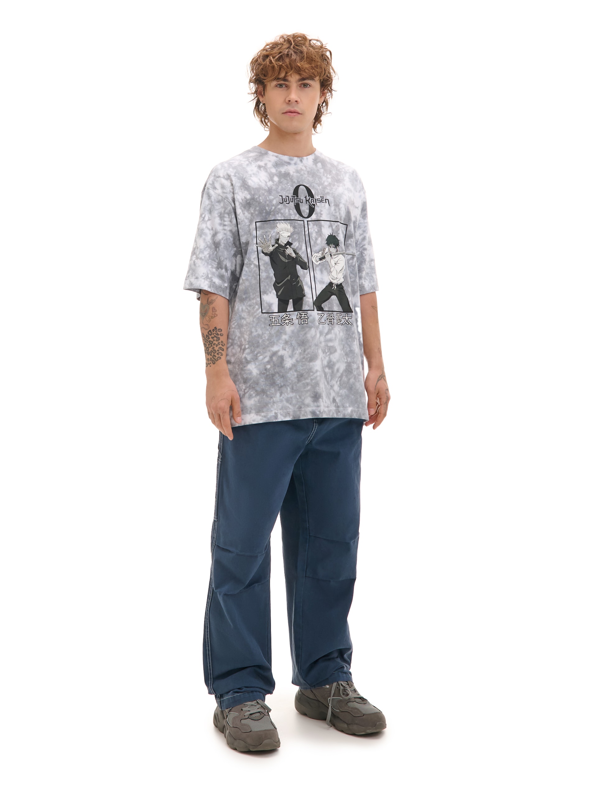 Cropp - T-shirt Con Stampa Jujutsu Kaisen - Bianco