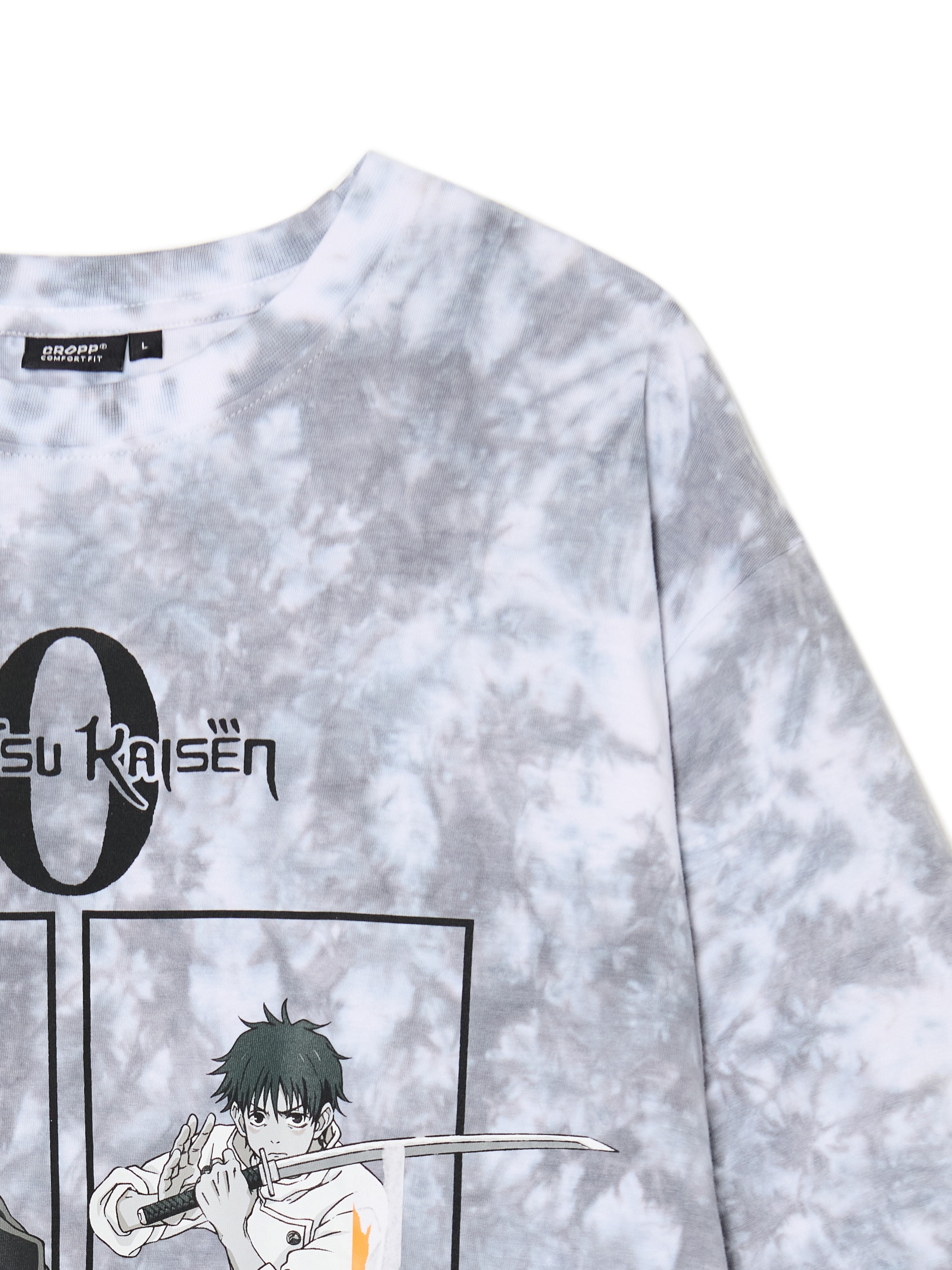 Cropp - T-shirt Con Stampa Jujutsu Kaisen - Bianco