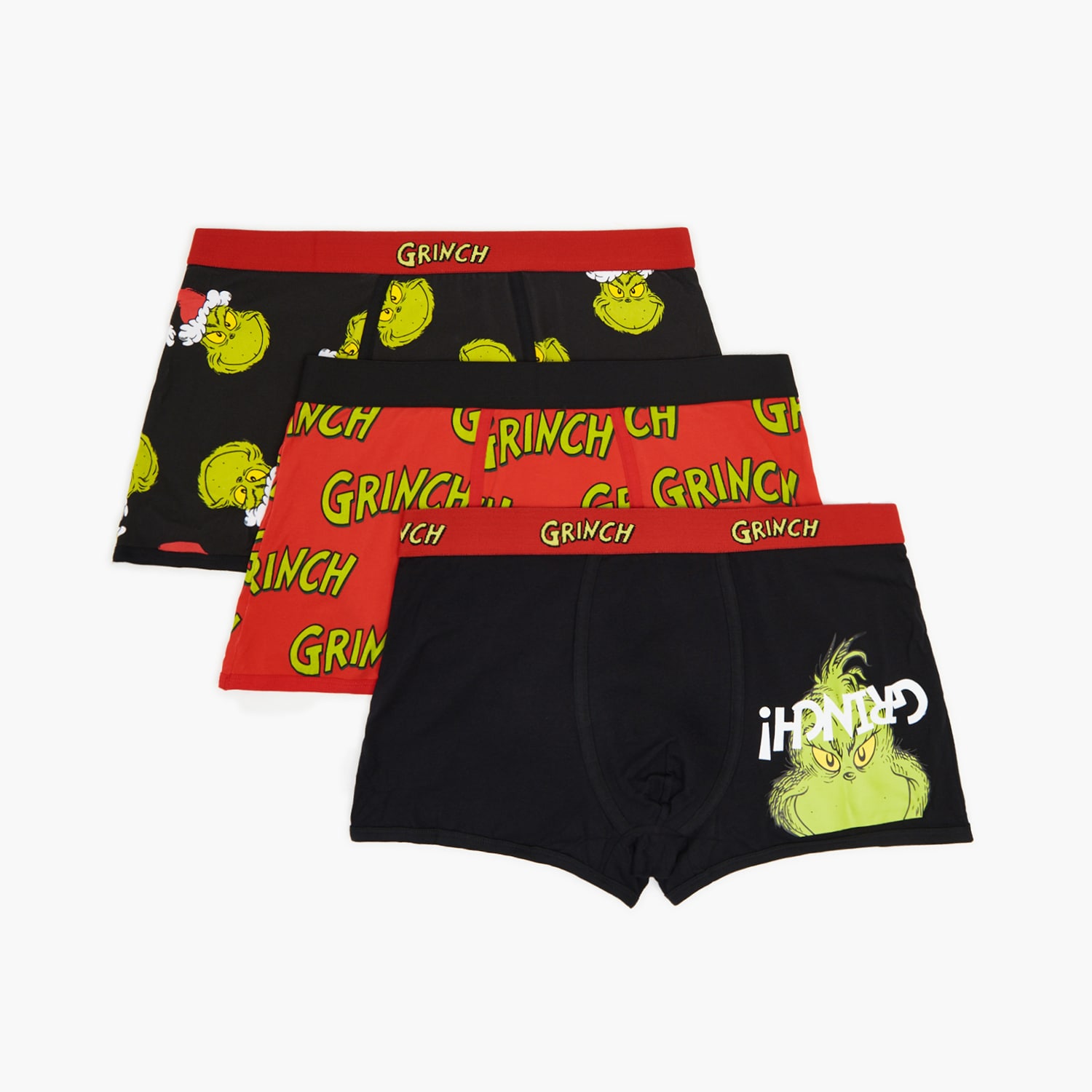 Cropp - boxeri de crăciun grinch - negru