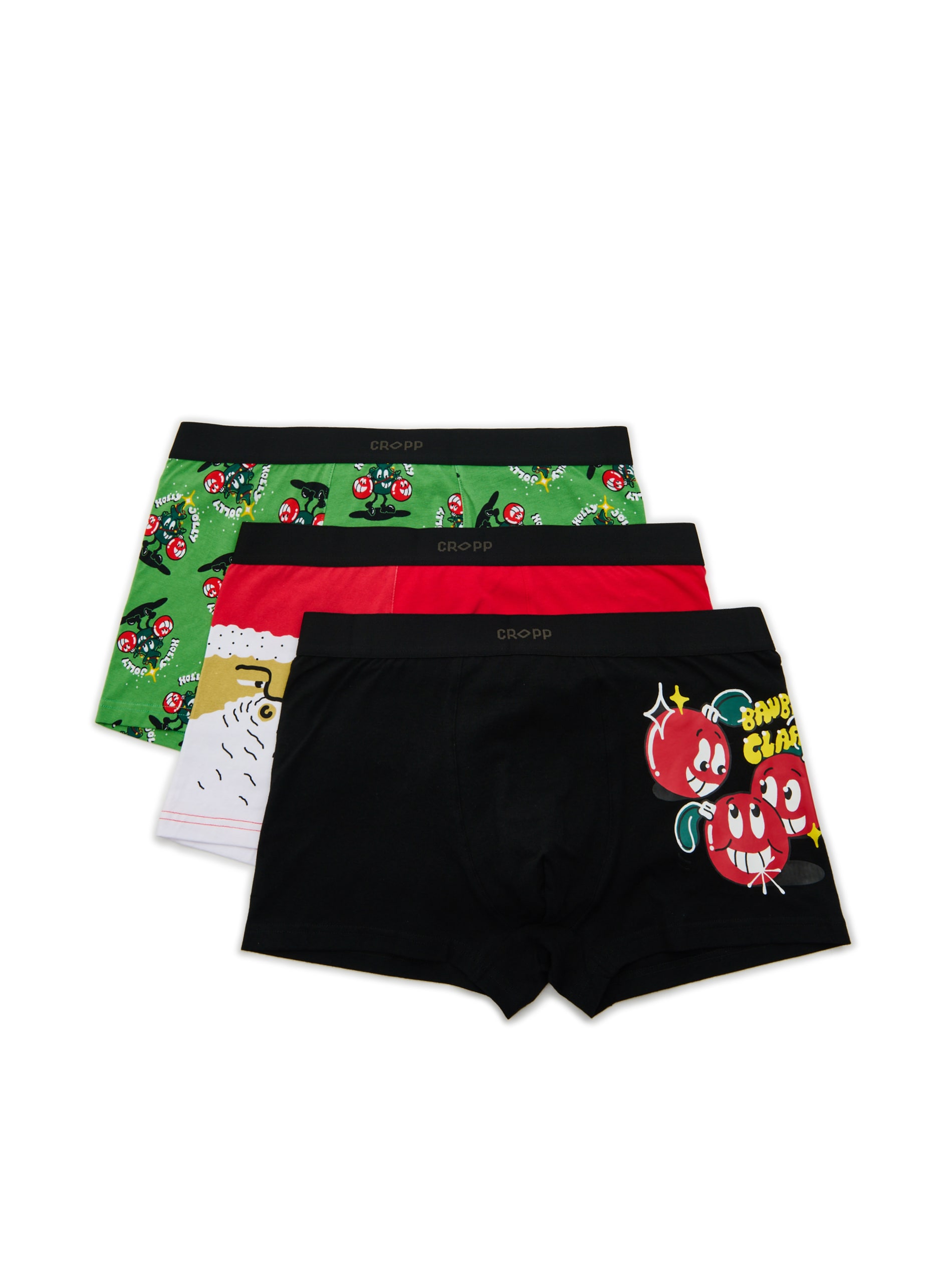 Cropp - Confezione Da 3 Boxer Di Natale - Rosso