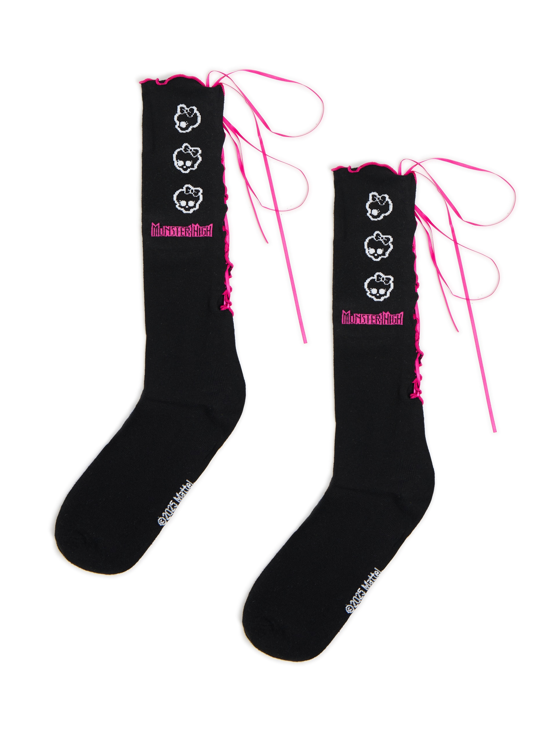 Cropp - Térdzokni Monster High - fekete termék 2. képe