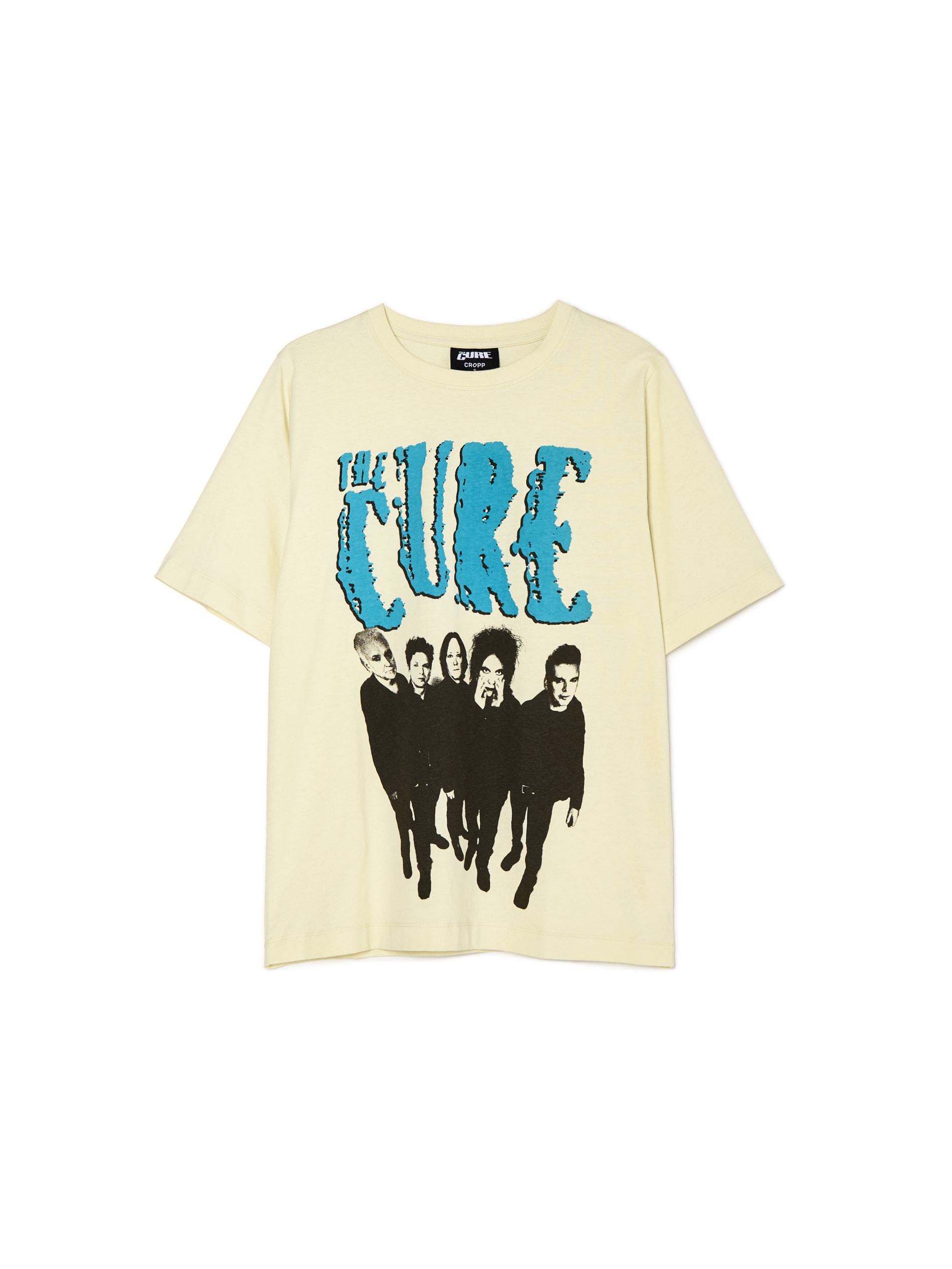 Cropp - Nyomott mintás póló The Cure - fehér termék 2. képe