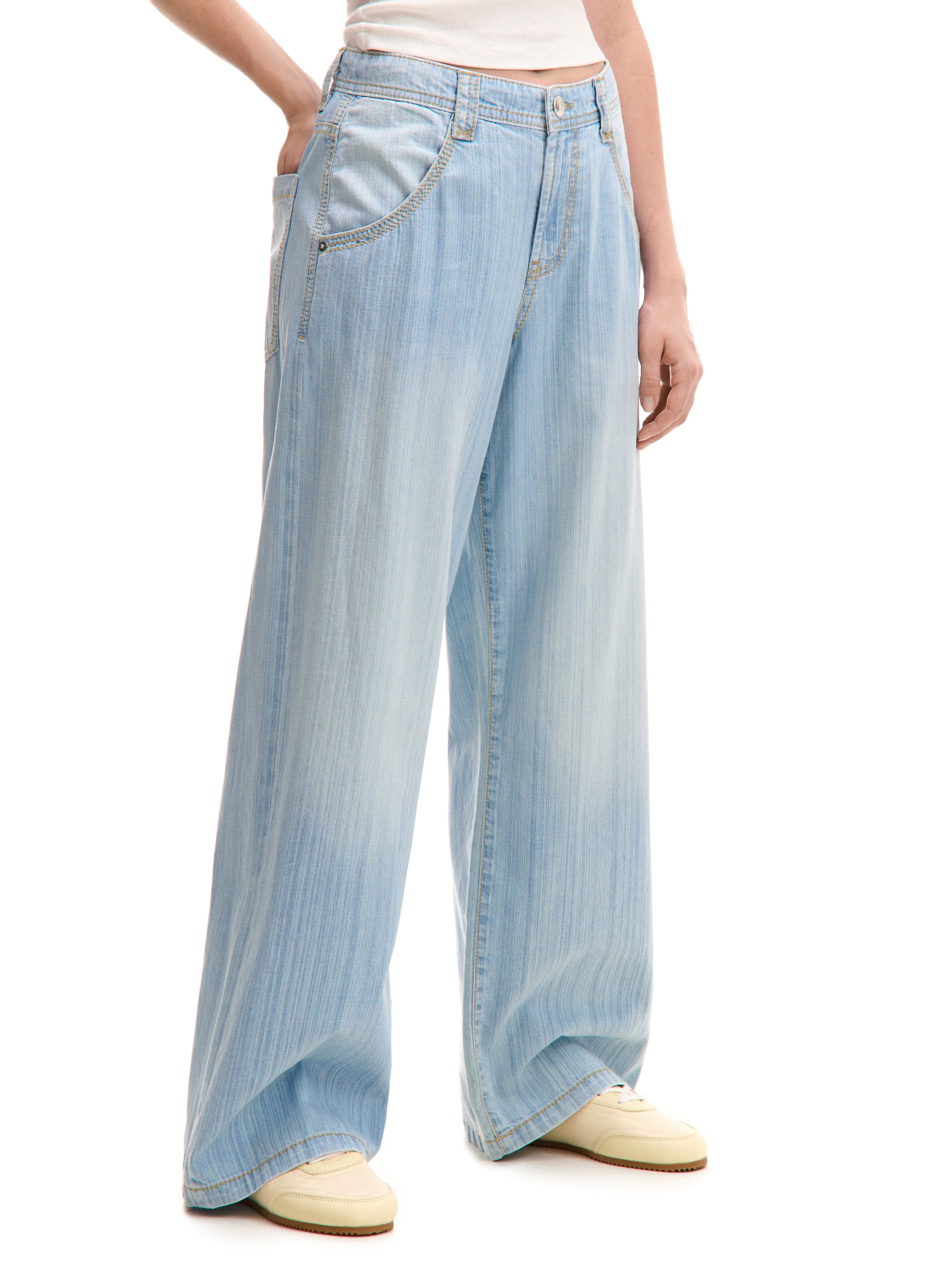 Cropp - Loose fit farmer - kék termék 2. képe