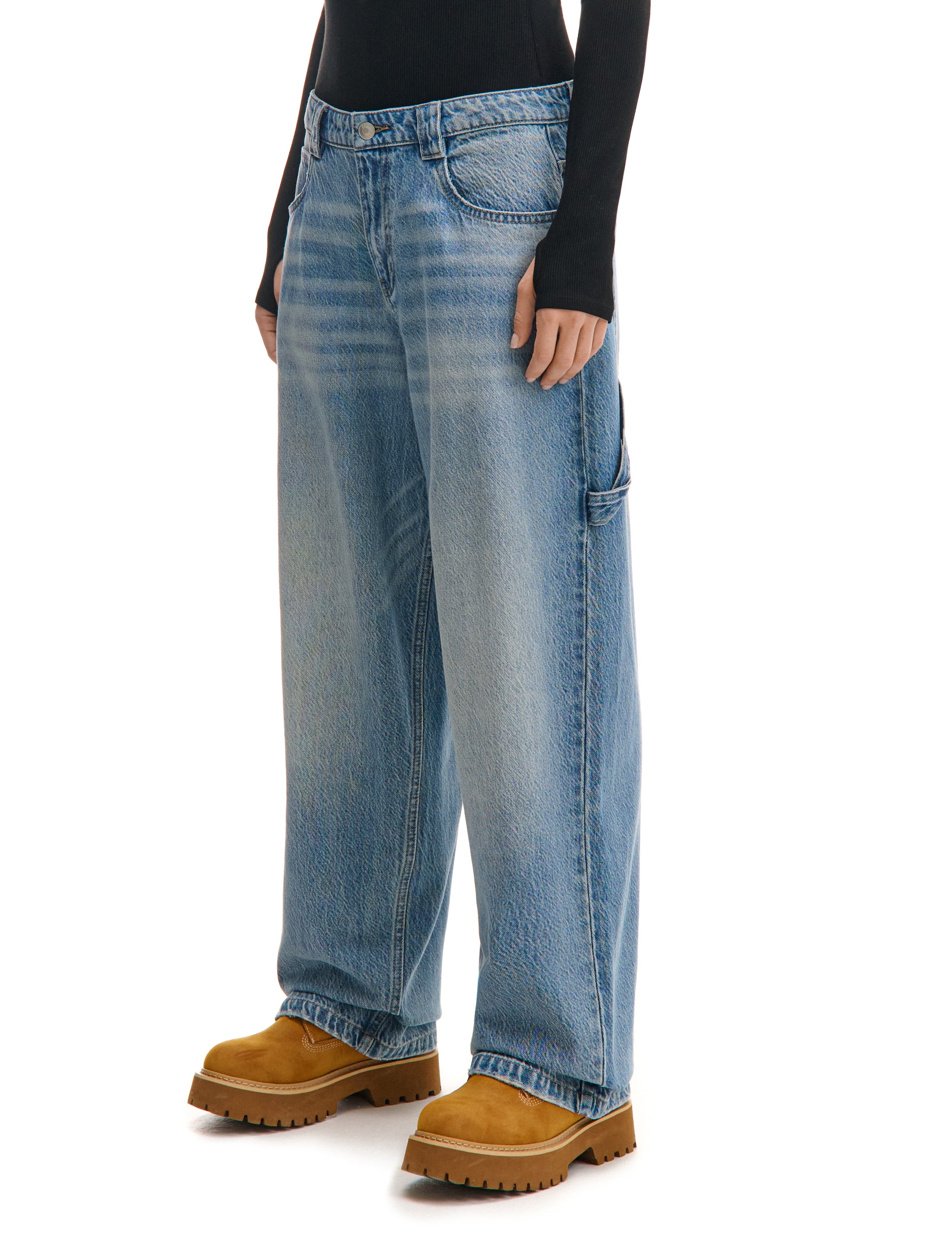 Cropp - Balloon fit baggy farmer - világoskék termék 2. képe